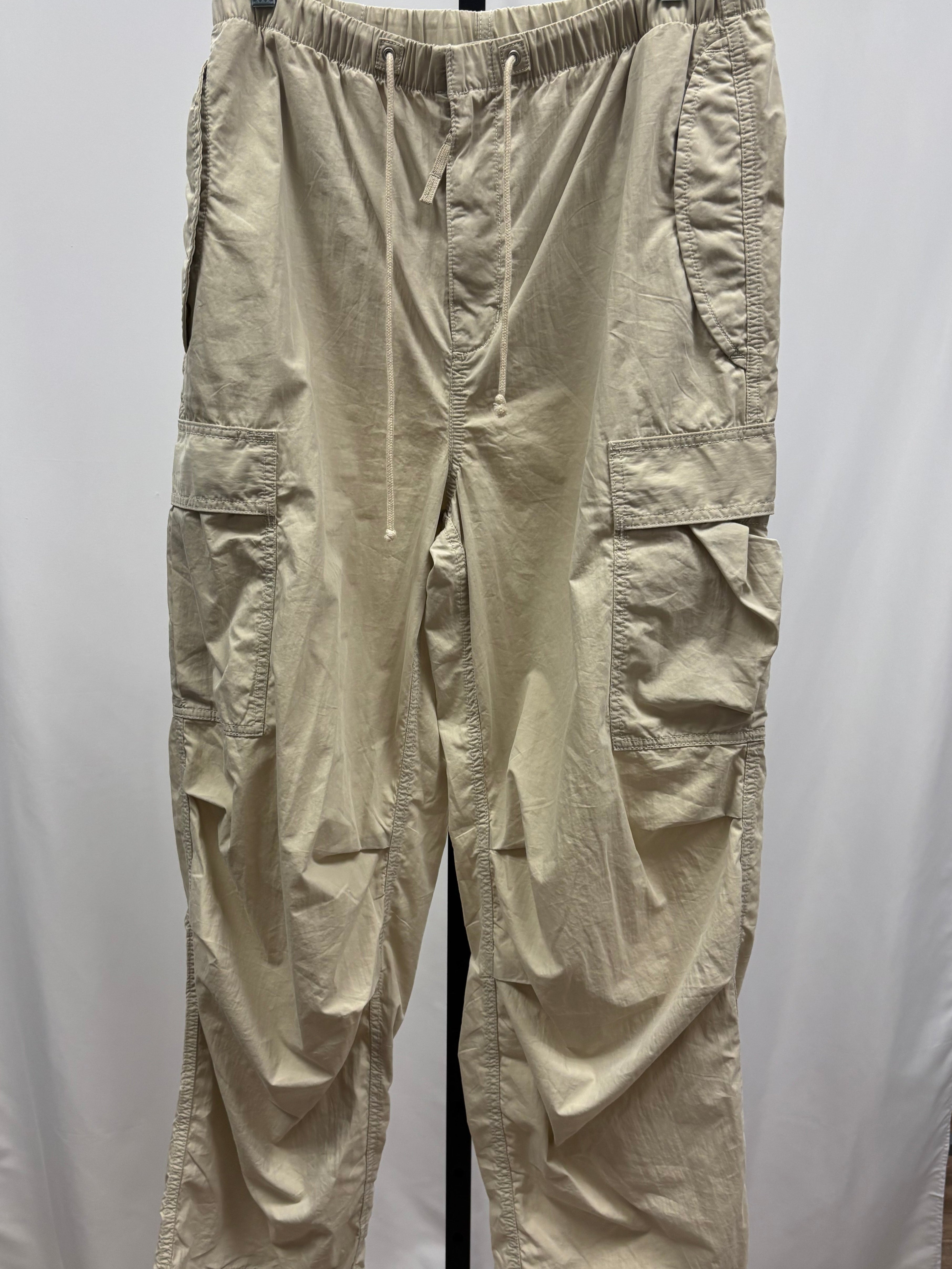 TNA beige cargo pants size L
