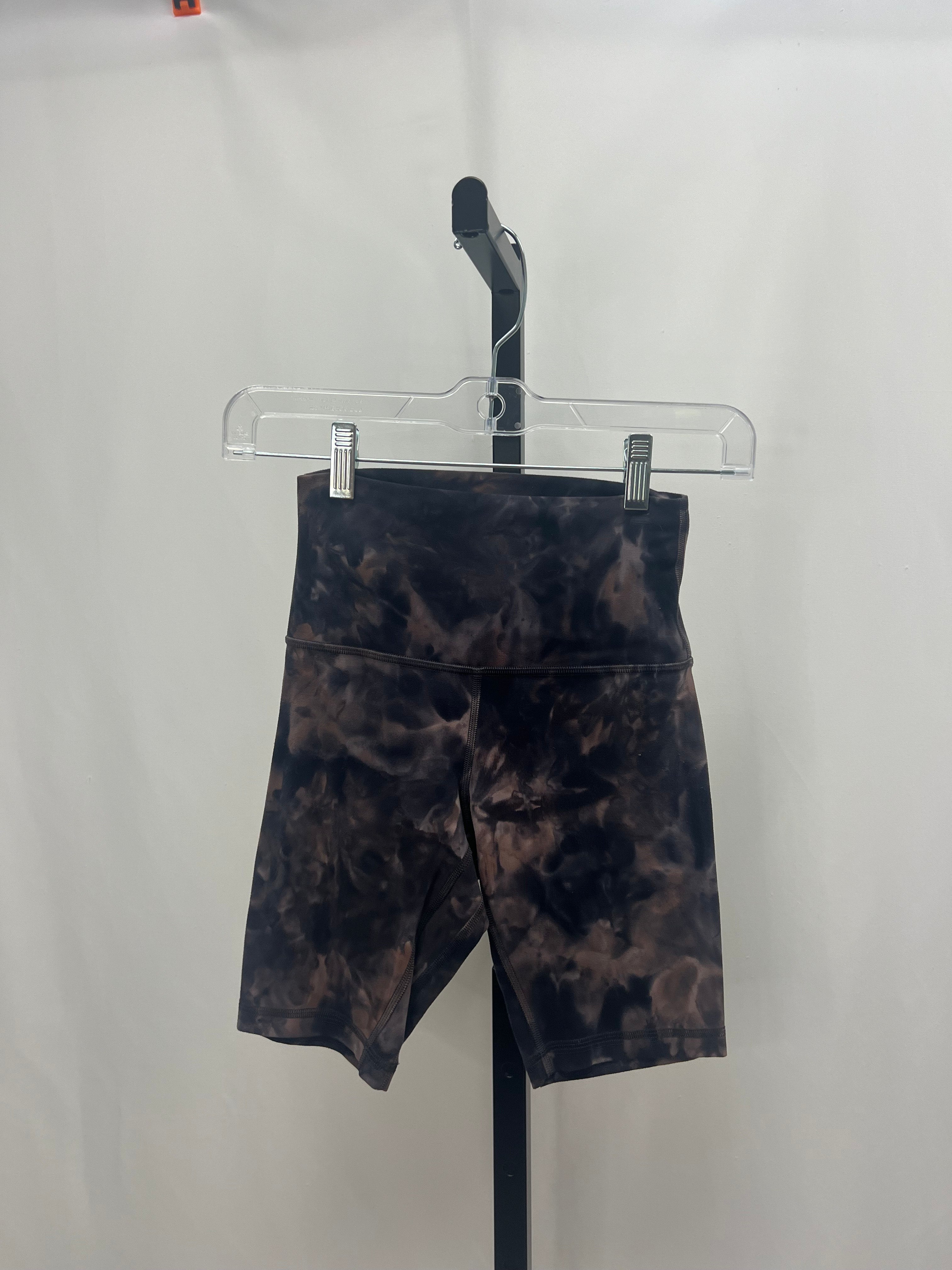 Lululemon tye dye biker shorts size 2