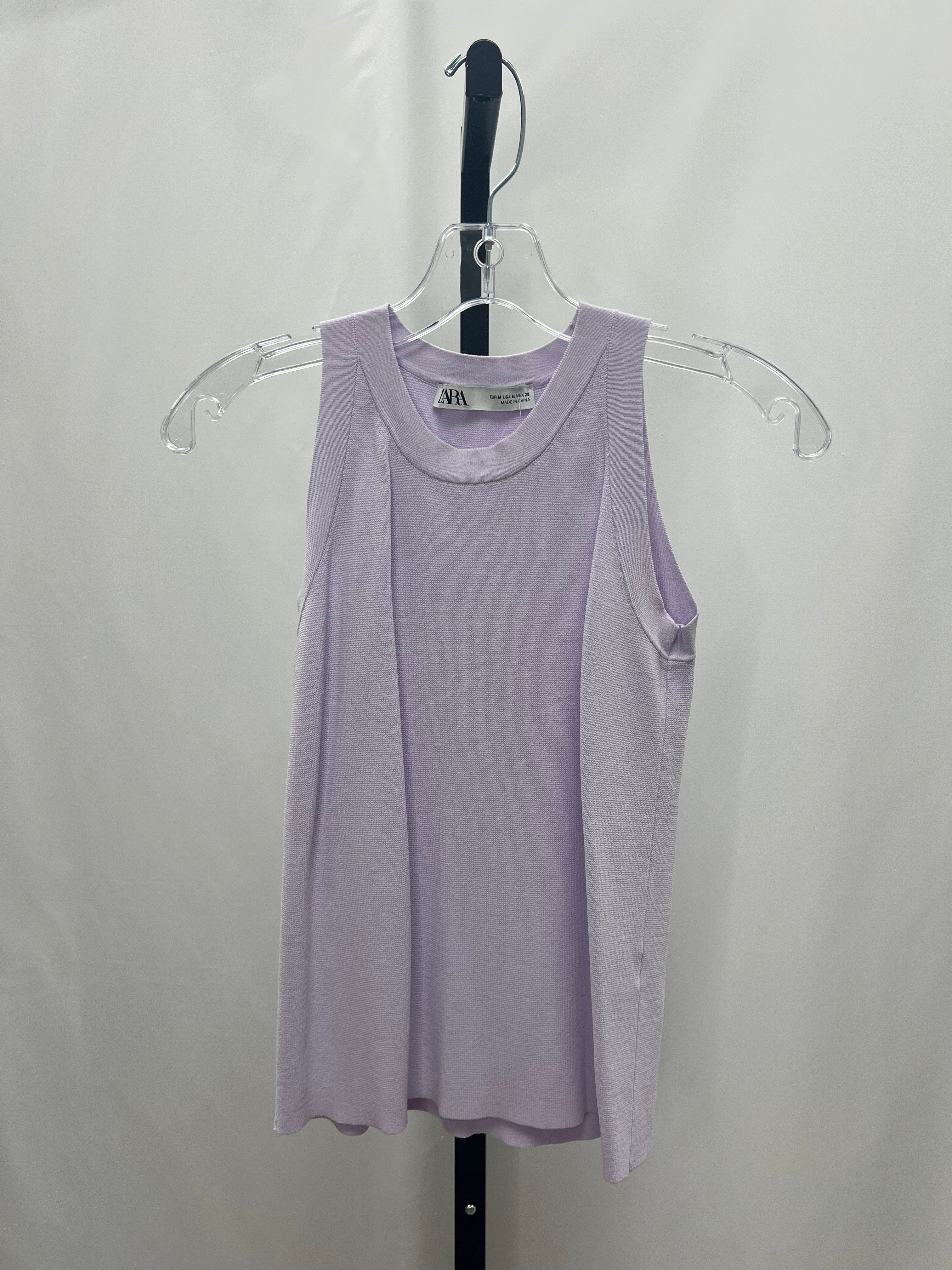 Zara lilac tank top size M