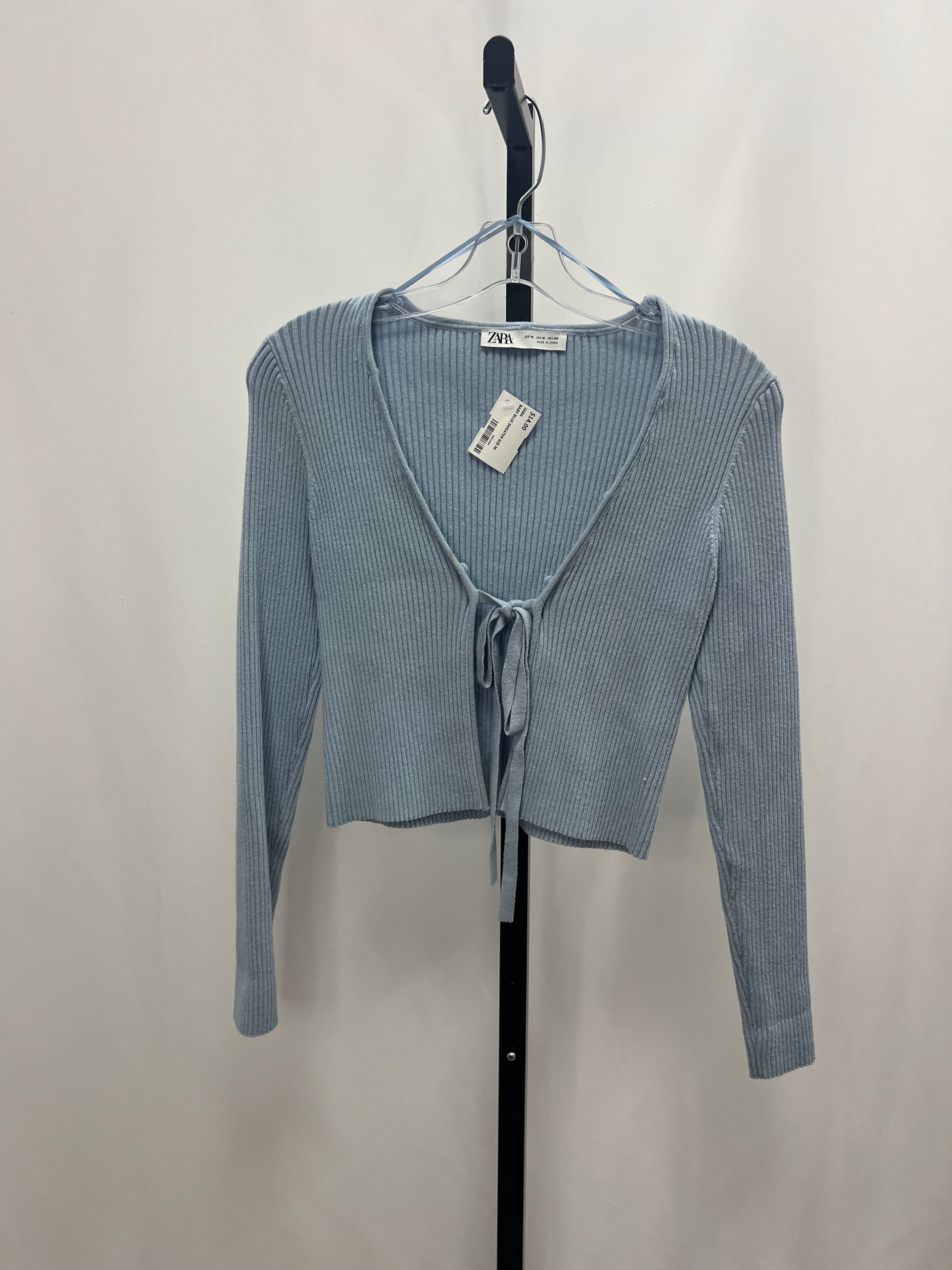 Zara blue long sleeve size M