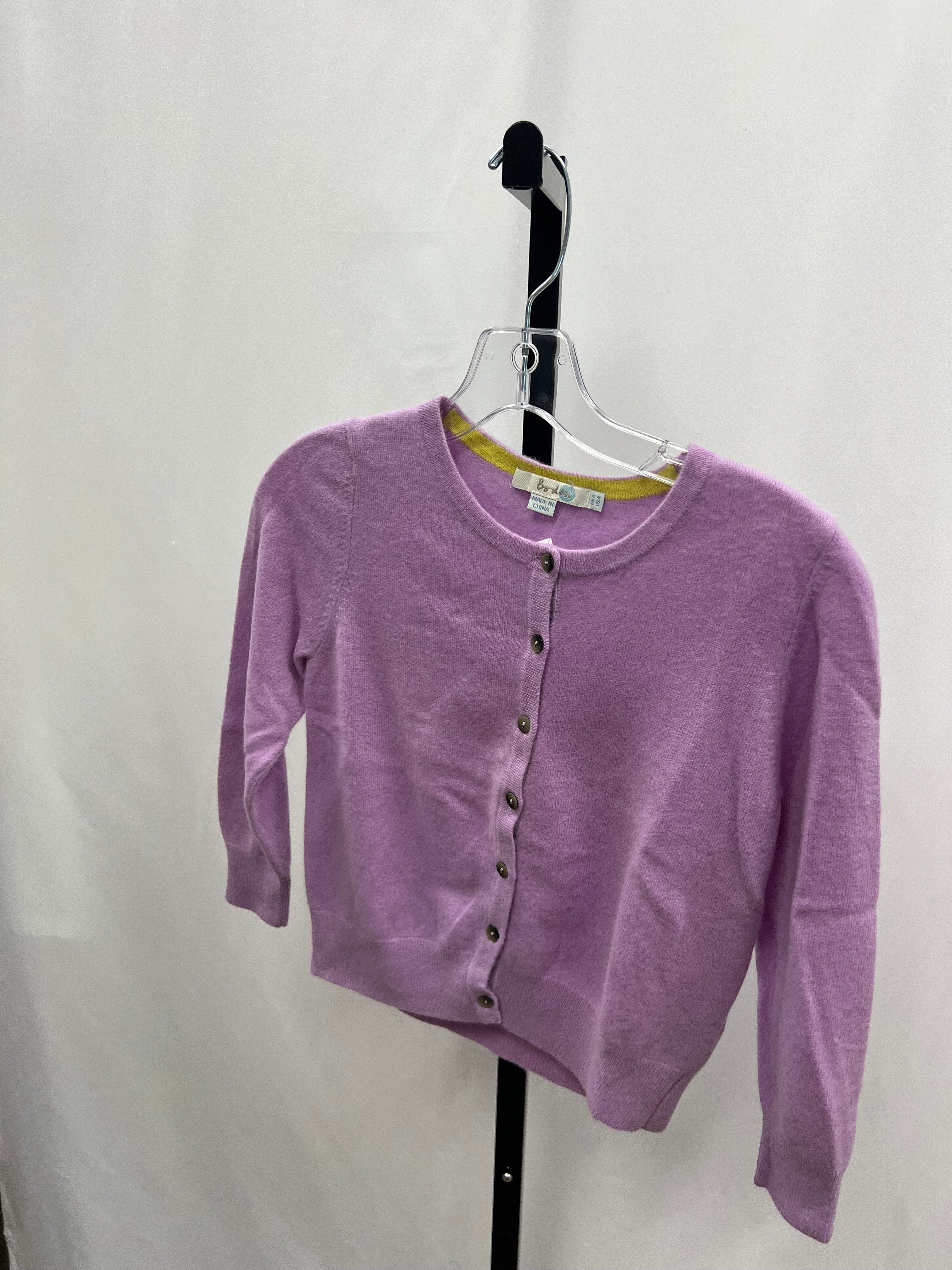 Boden lilac cashmere sweater size 4
