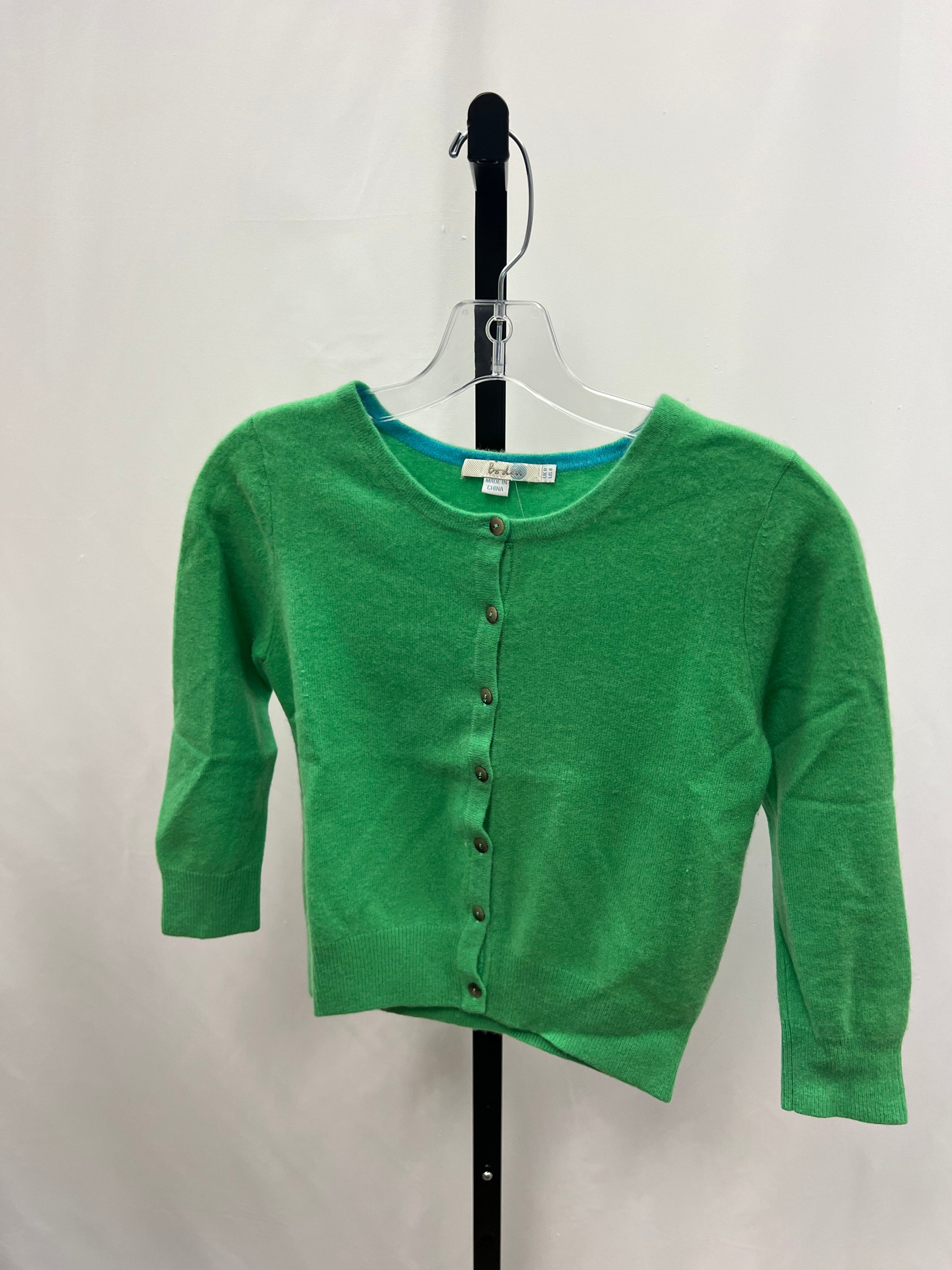 Boden green cashmere sweater size 4