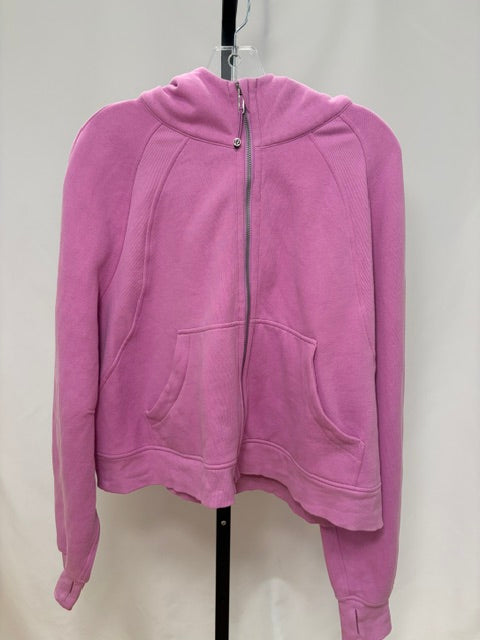 Lululemon pink scuba size XL/XXL gently-used