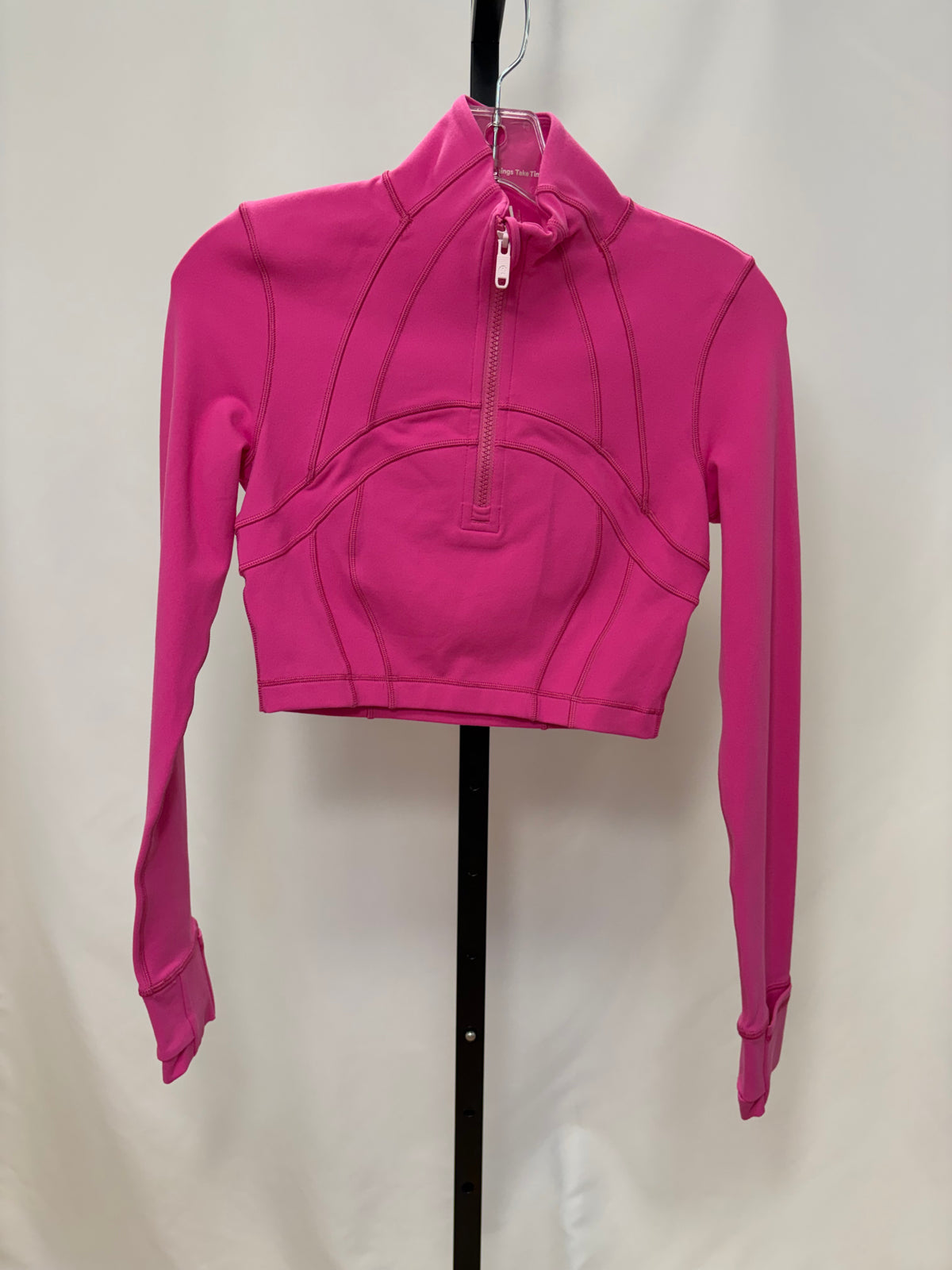 Lululemon pink jacket size xs/s gently-used