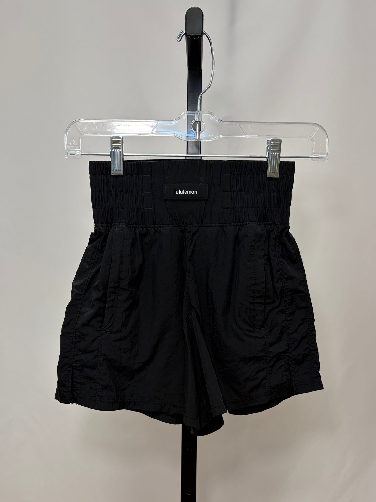 Lululemon black shorts size 0 gently-used