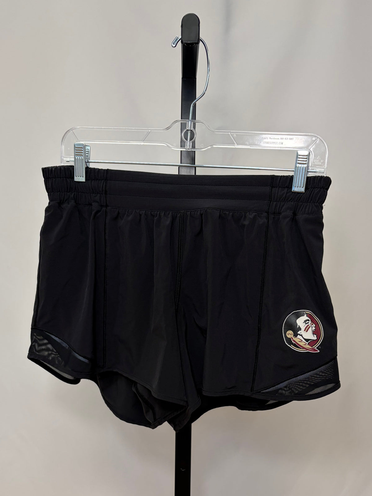 Lululemon black FSU hotty hot shorts size 12 gently-used