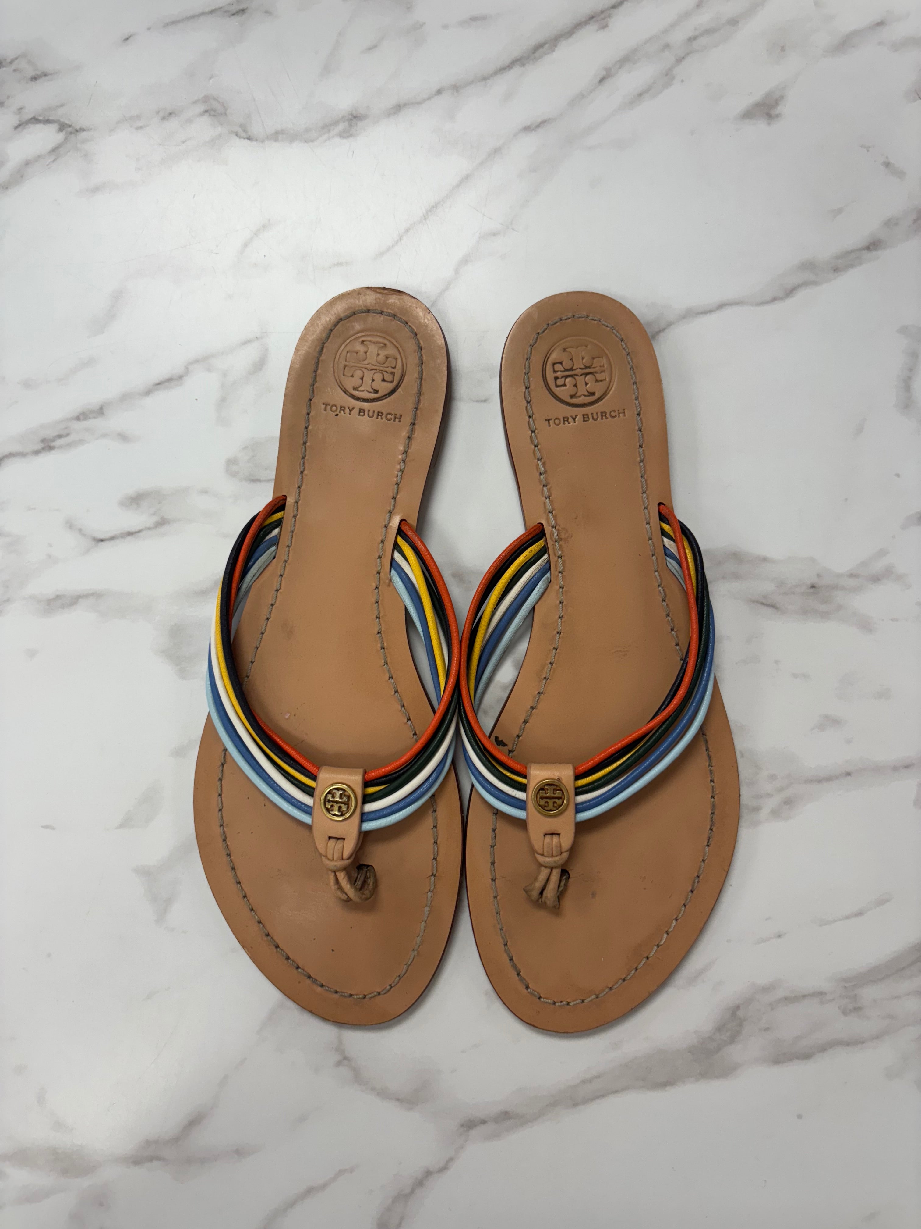 Tory Burch rainbow sandals size 7.5