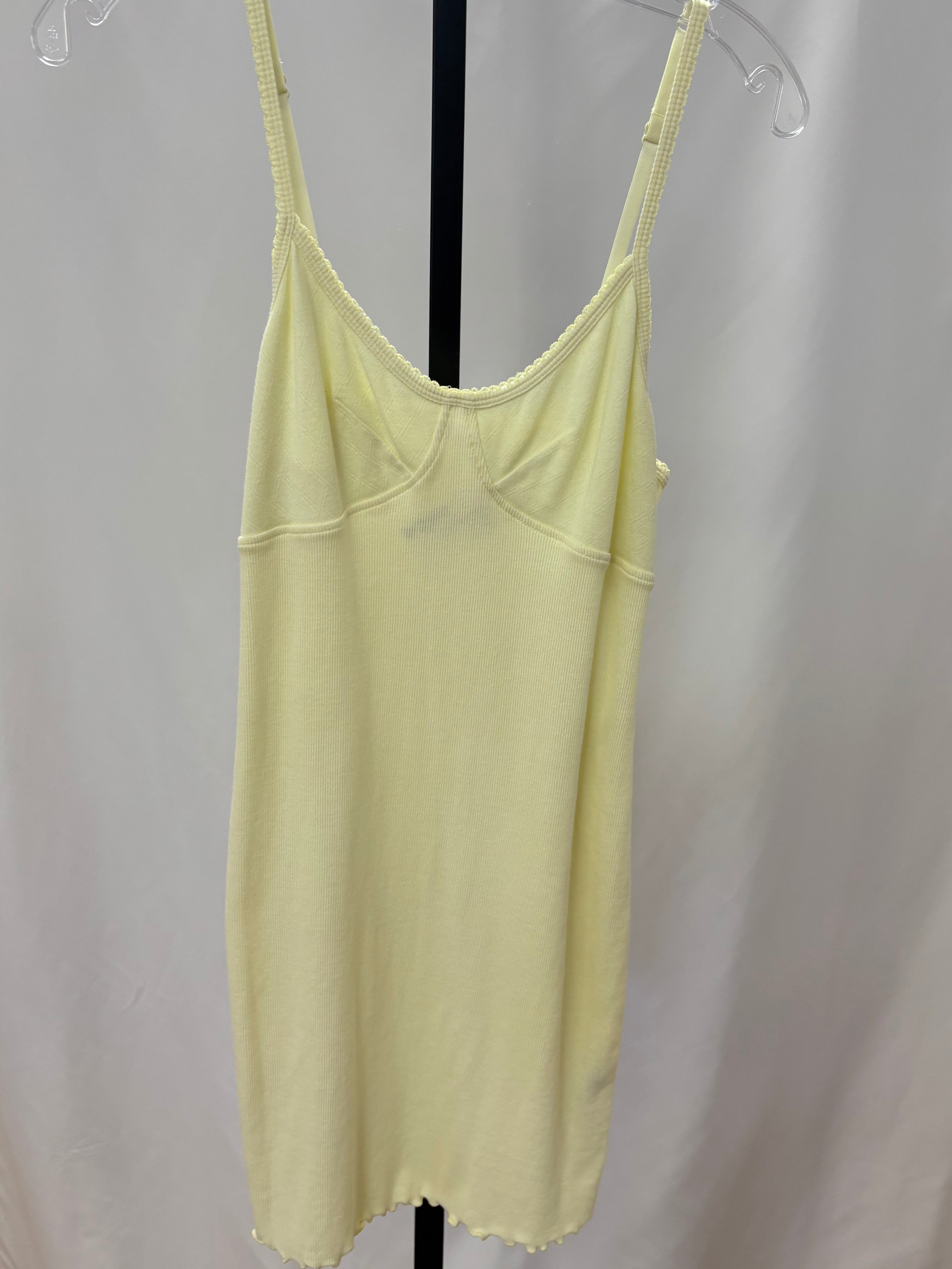 Free people yellow dress size XL