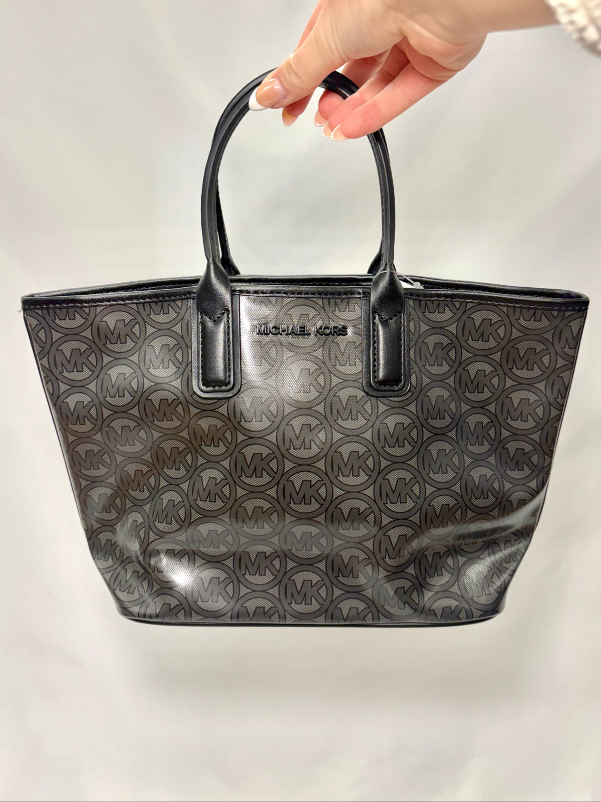 Michael Kors Black Tote Bag-Gently Used