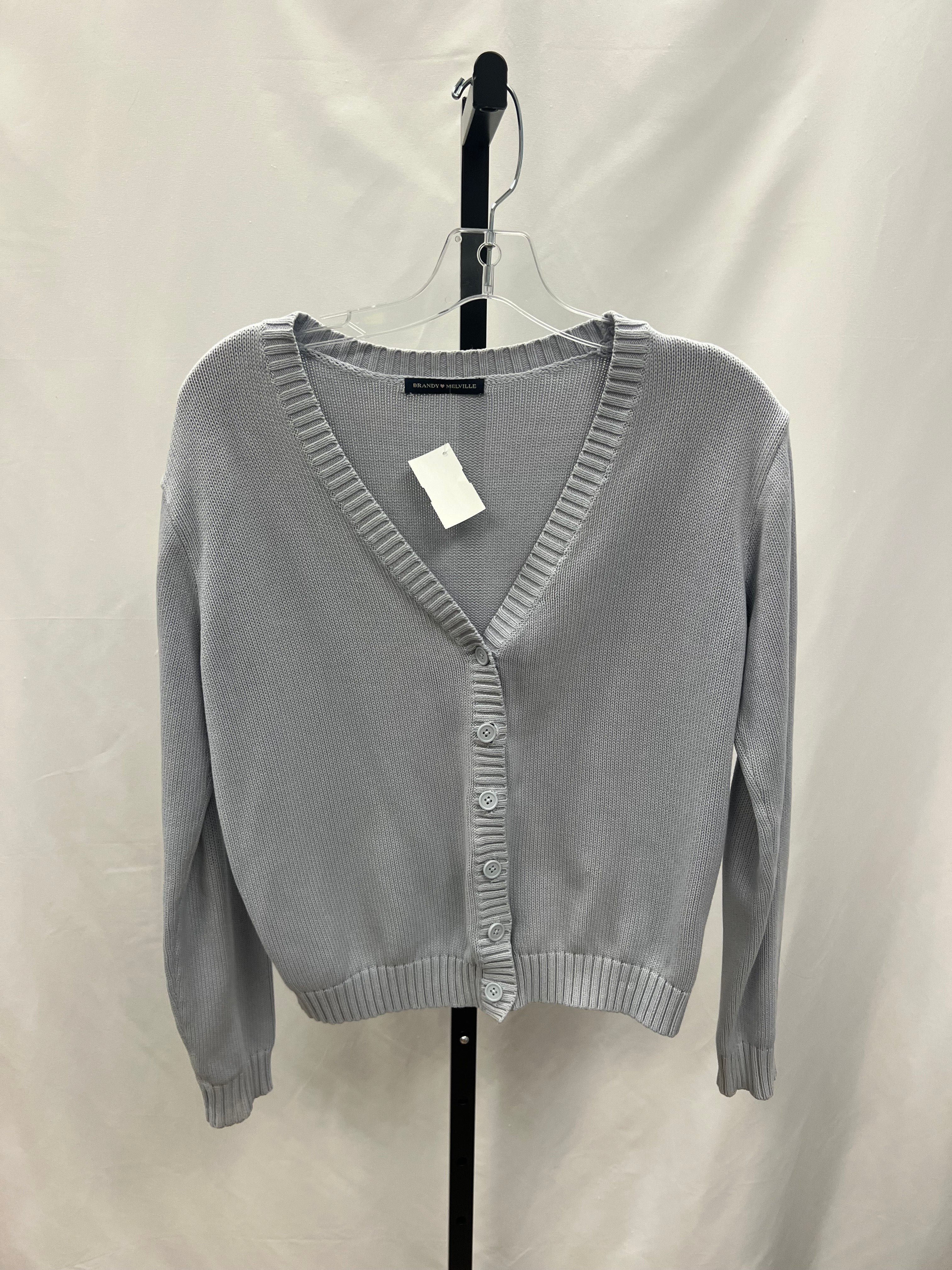 Brandy Melville blue cardigan one size