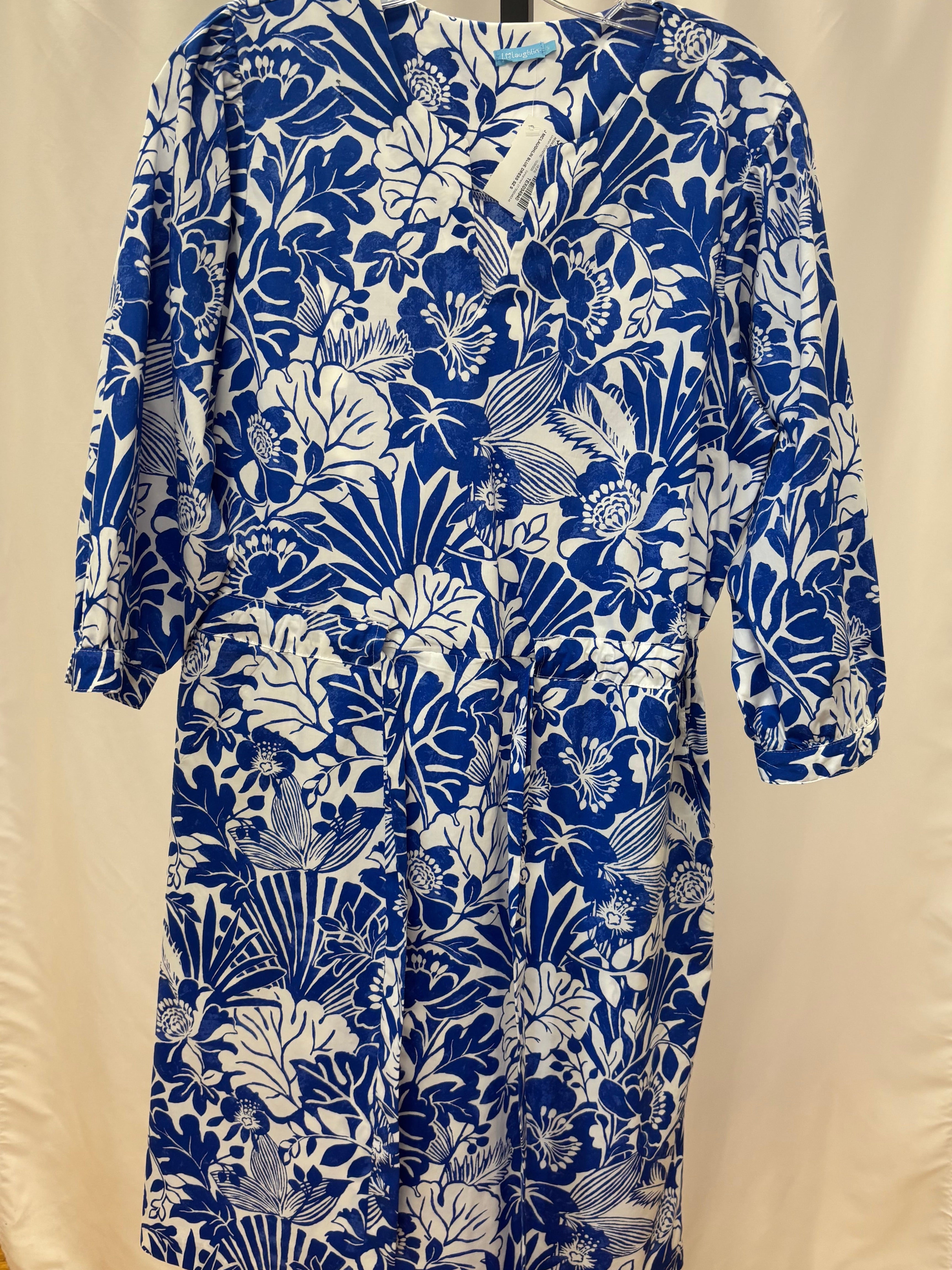 J Mclaughlin blue dress size S