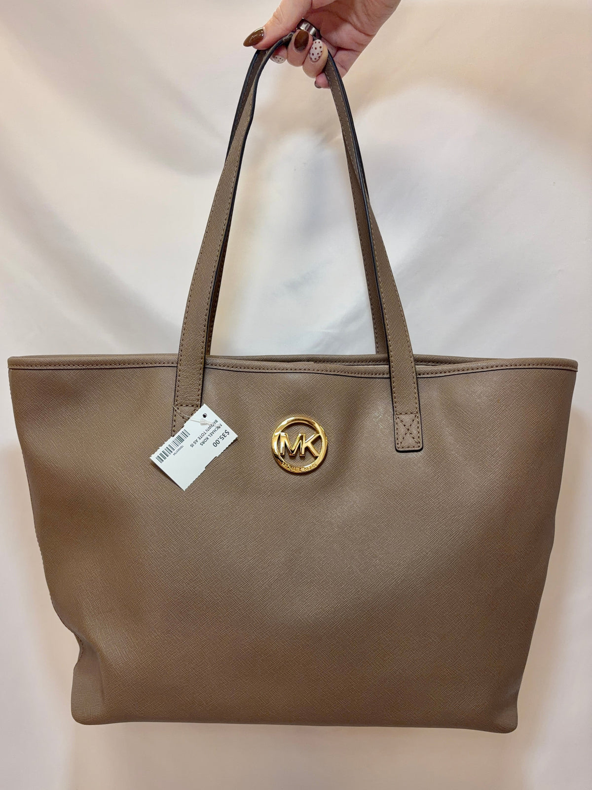 Michael Kors Brown Tote As Is-Gently Used