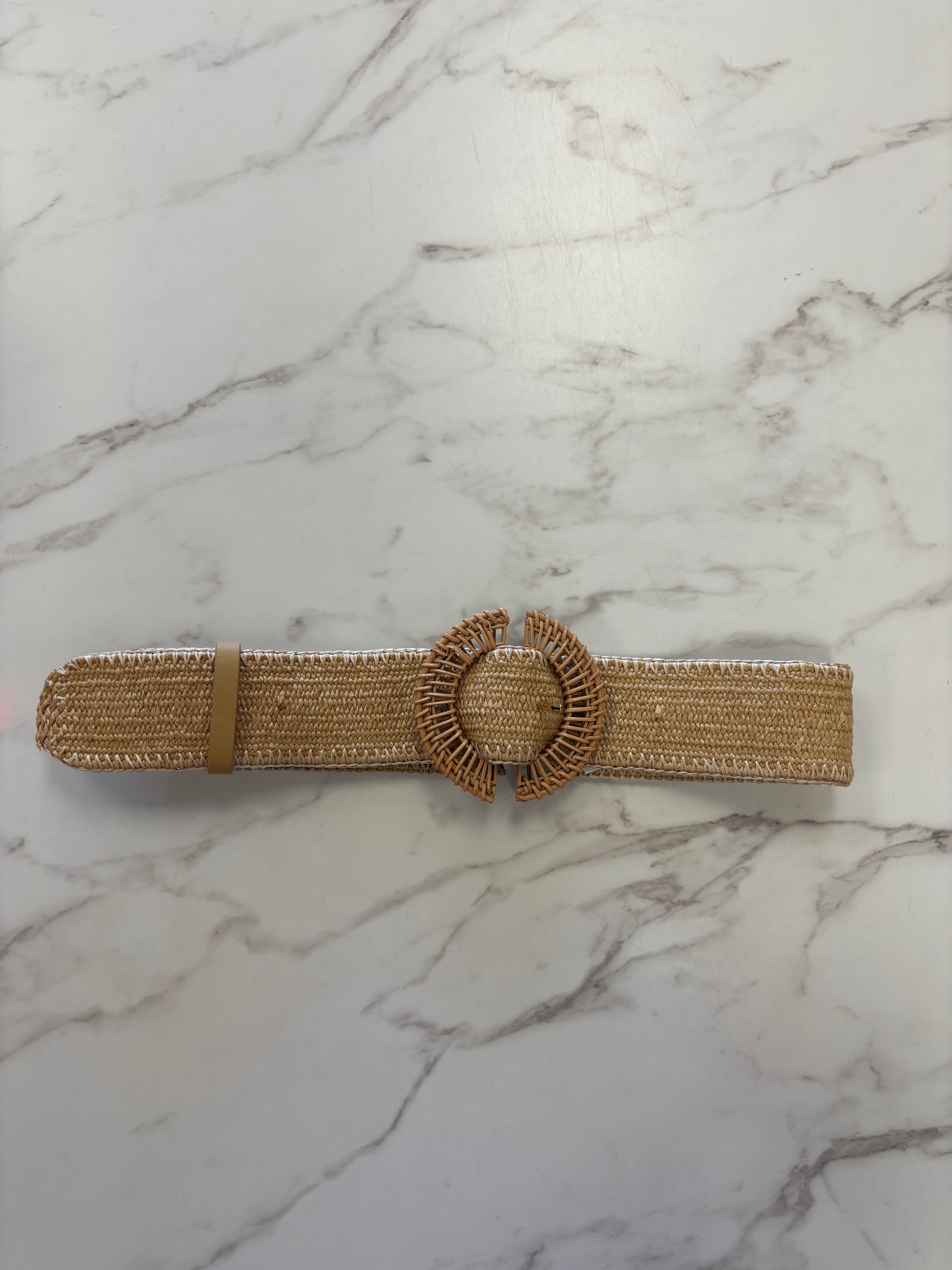 J Mclaughlin wicker belt size xs/s