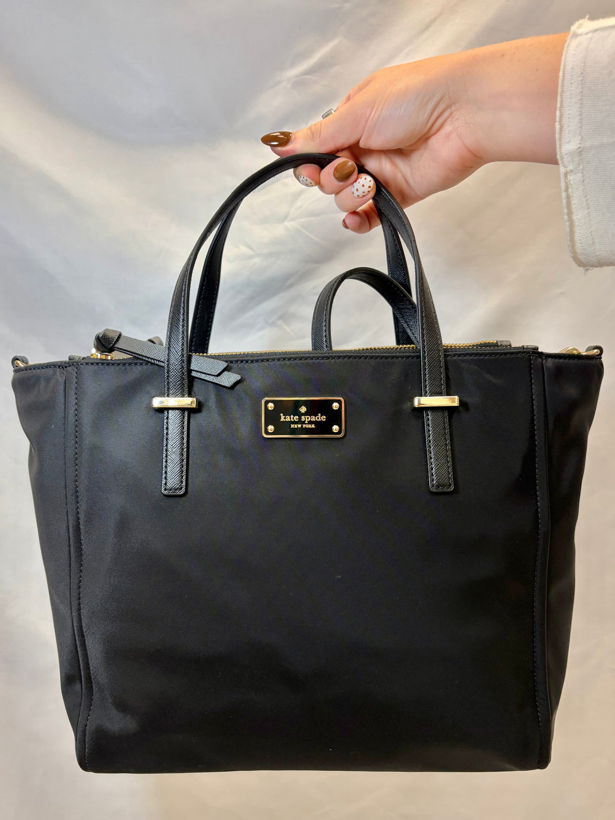 Kate Spade Black Wilson Road Bag NWT-10/10 Condition