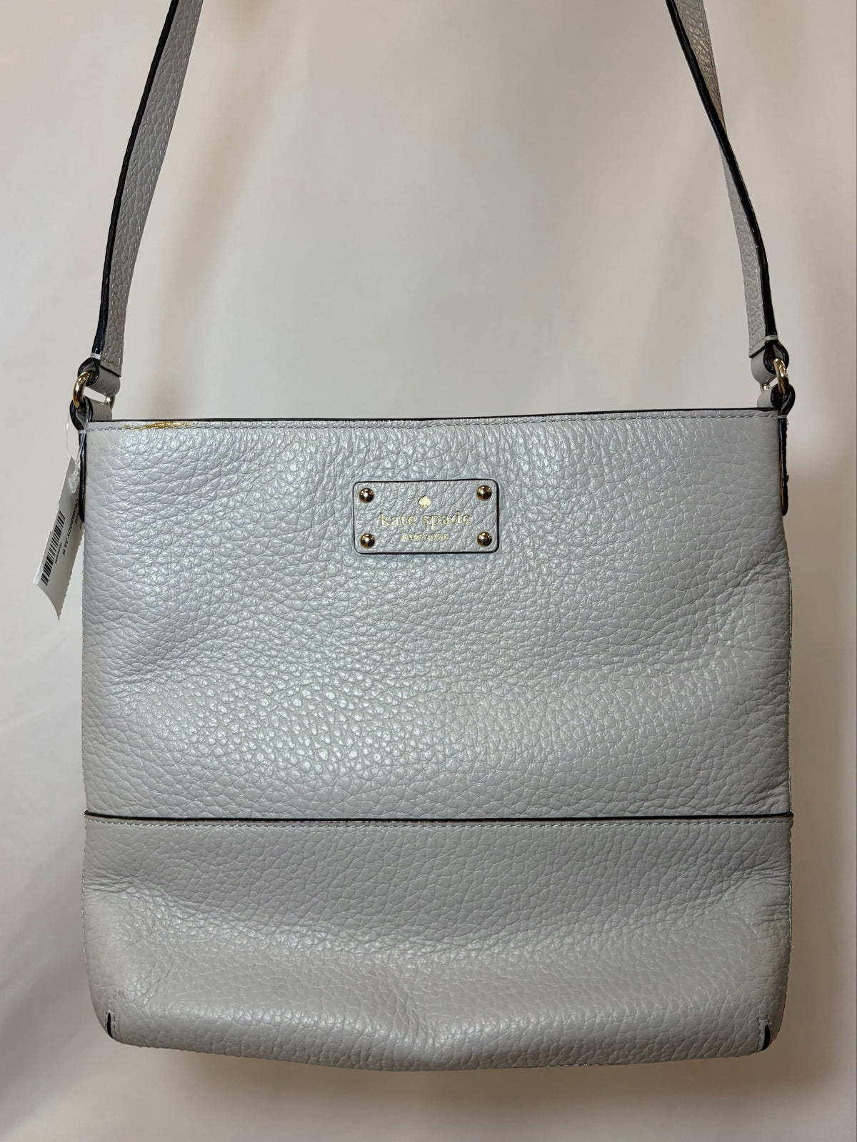 Kate Spade Gray Crossbody As Is-Gently Used