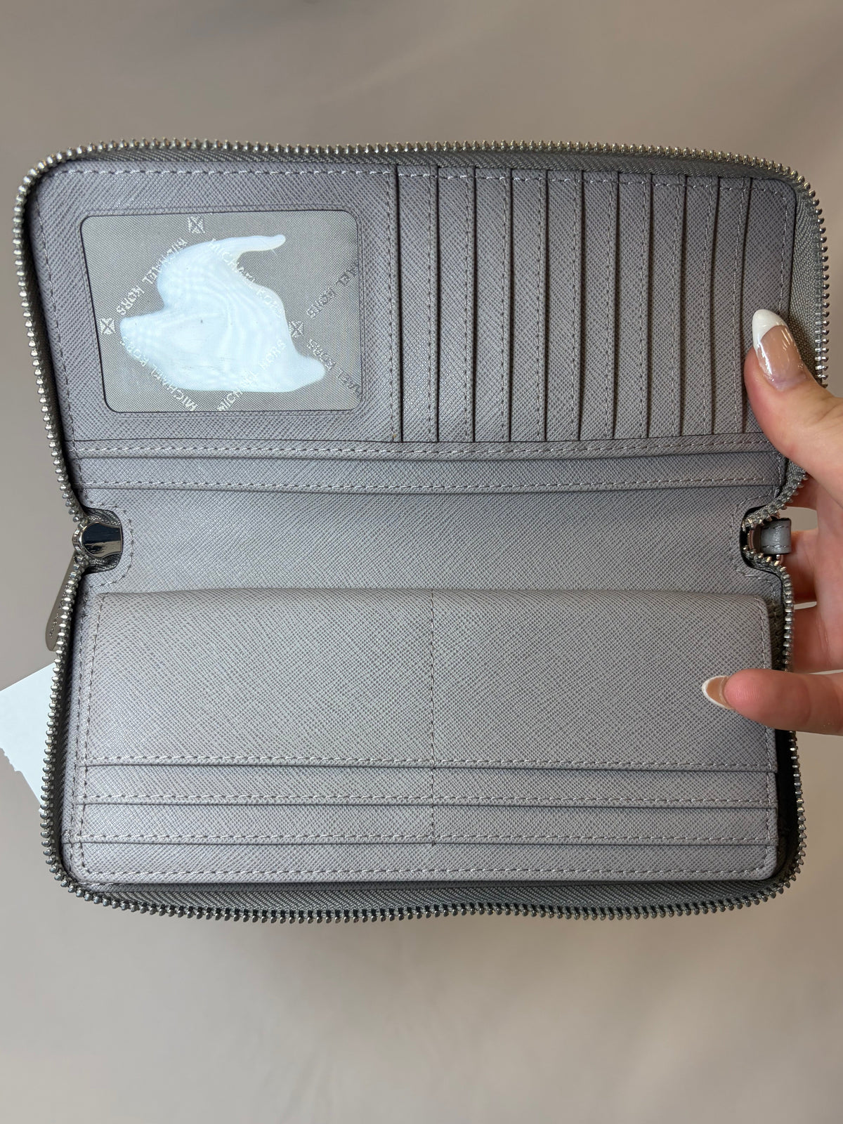 Michael Kors Gray Wallet-Gently Used
