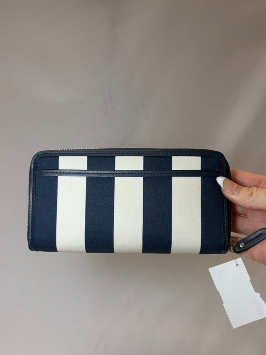 Kate Spade Navy Stripped Wallet-Gently Used
