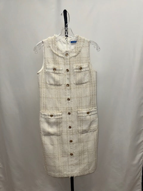 J.McLaughlin creme tweed  dress size 0