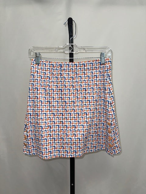 J.McLaughlin orange/blue skort size xs