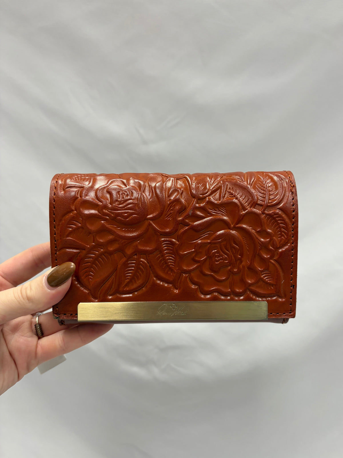 Patricia Nash Brown Wallet-Gently Used