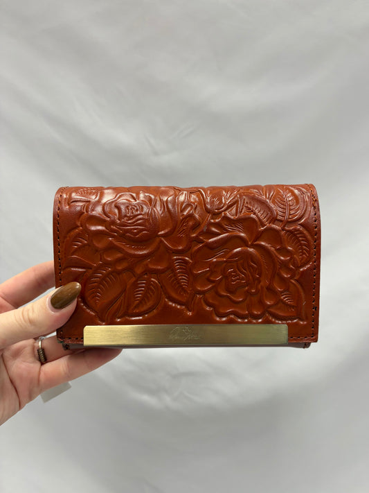 Patricia Nash Brown Wallet-Gently Used