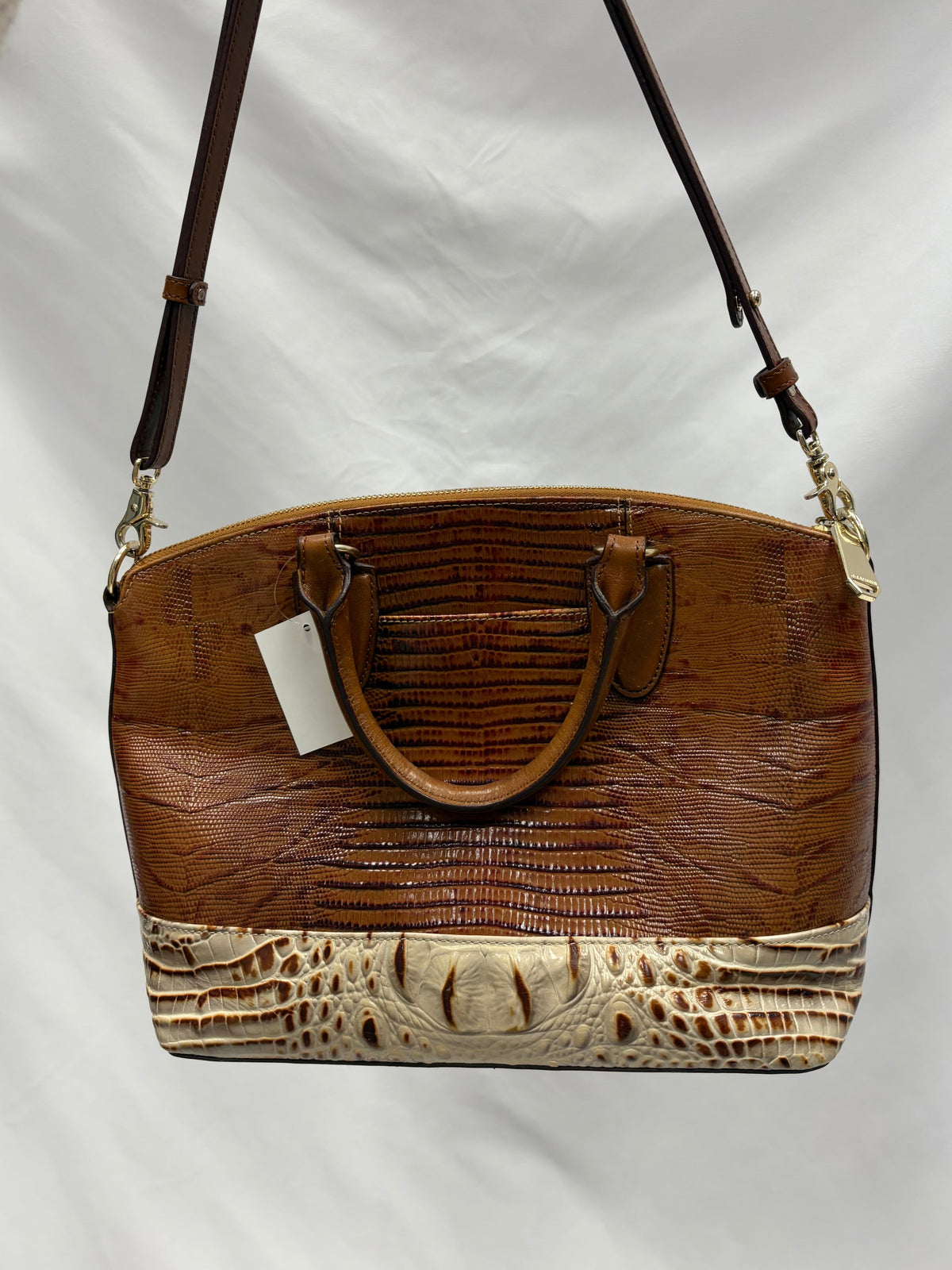 Brahmin Brown Handbag-Gently Used