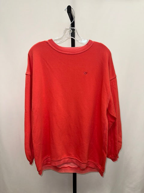 Aerie heart crewneck size XS