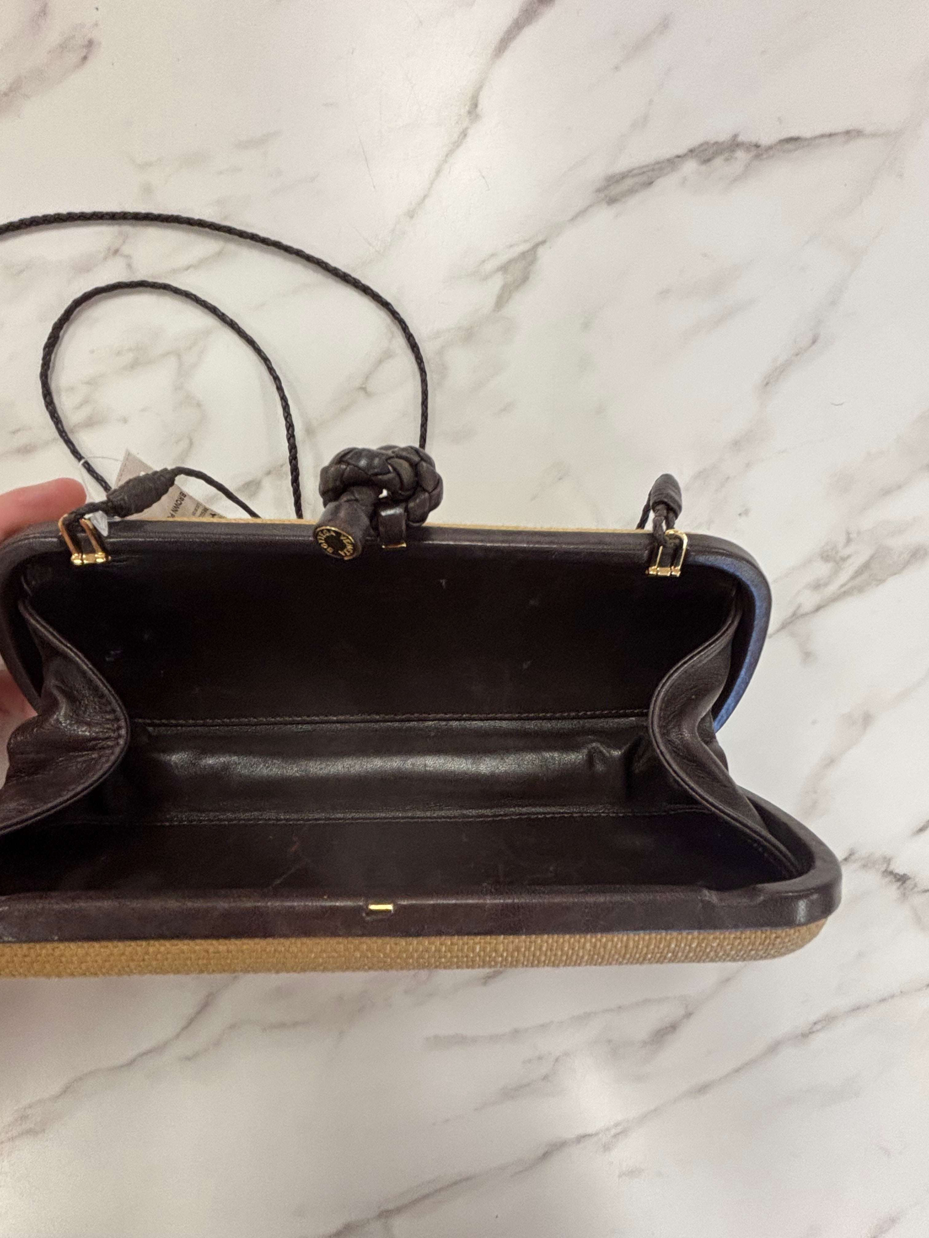 Bottega Veneta pochette knot clutch/crossbody