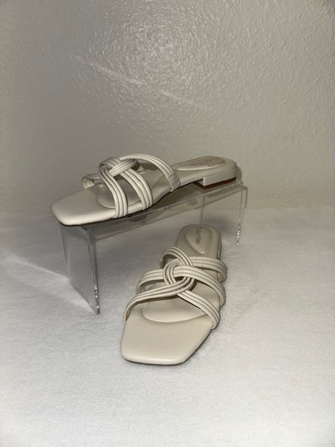 Calvin Klein white sandals size 7.5