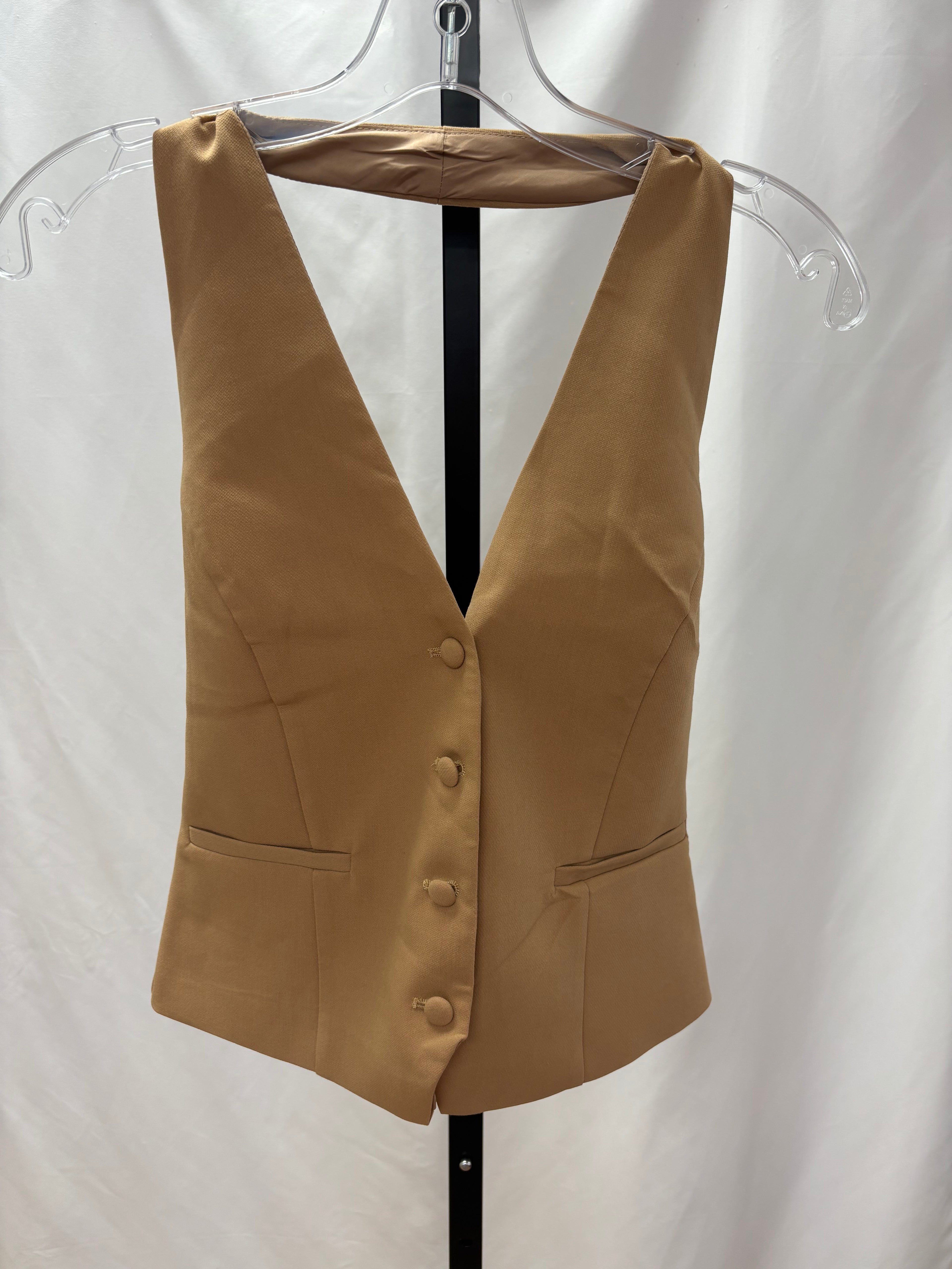 Jason Wu tan halter top size S