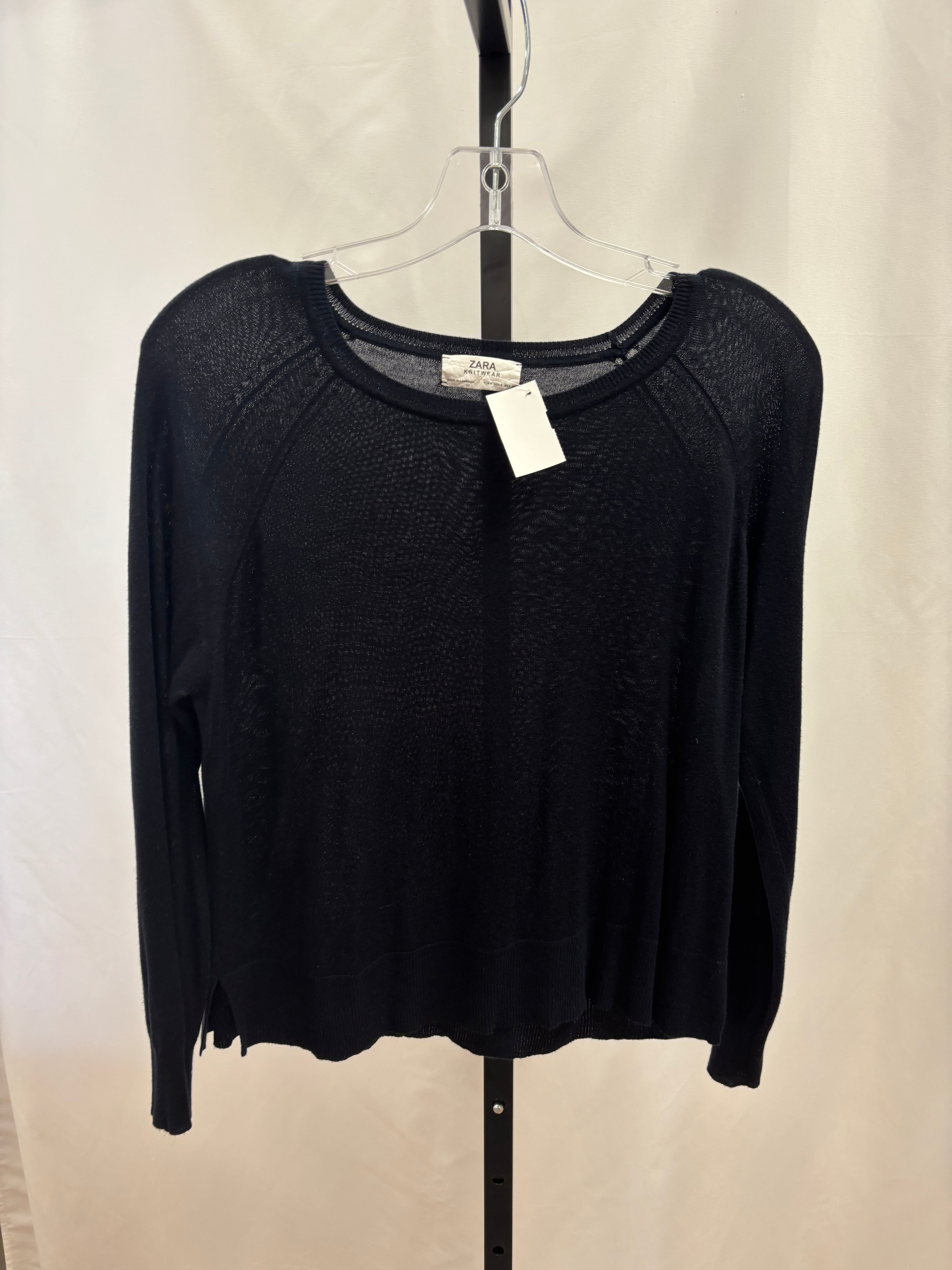 Zara knitwear navy long sleeve size S
