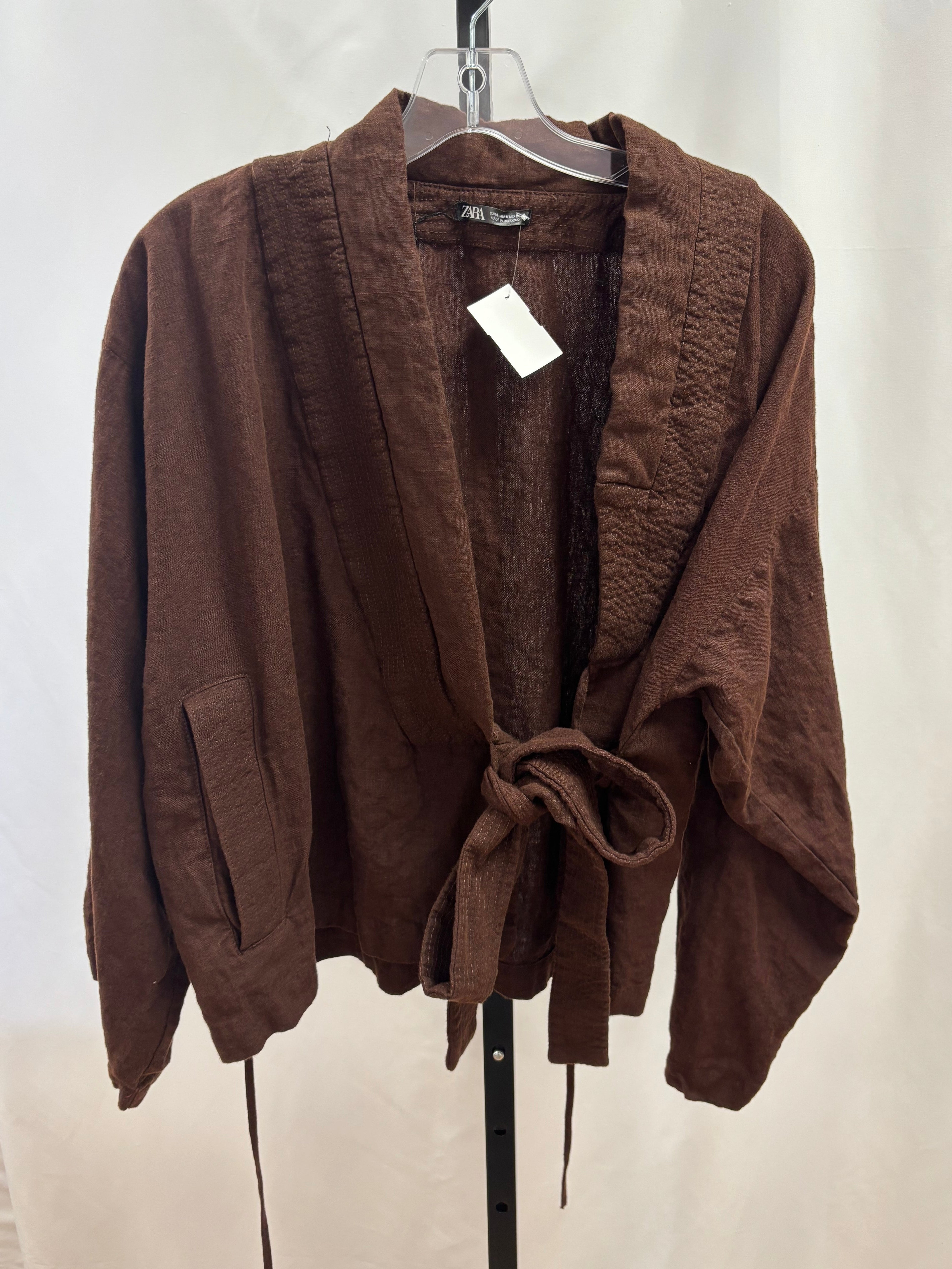 Zara brown jacket size S