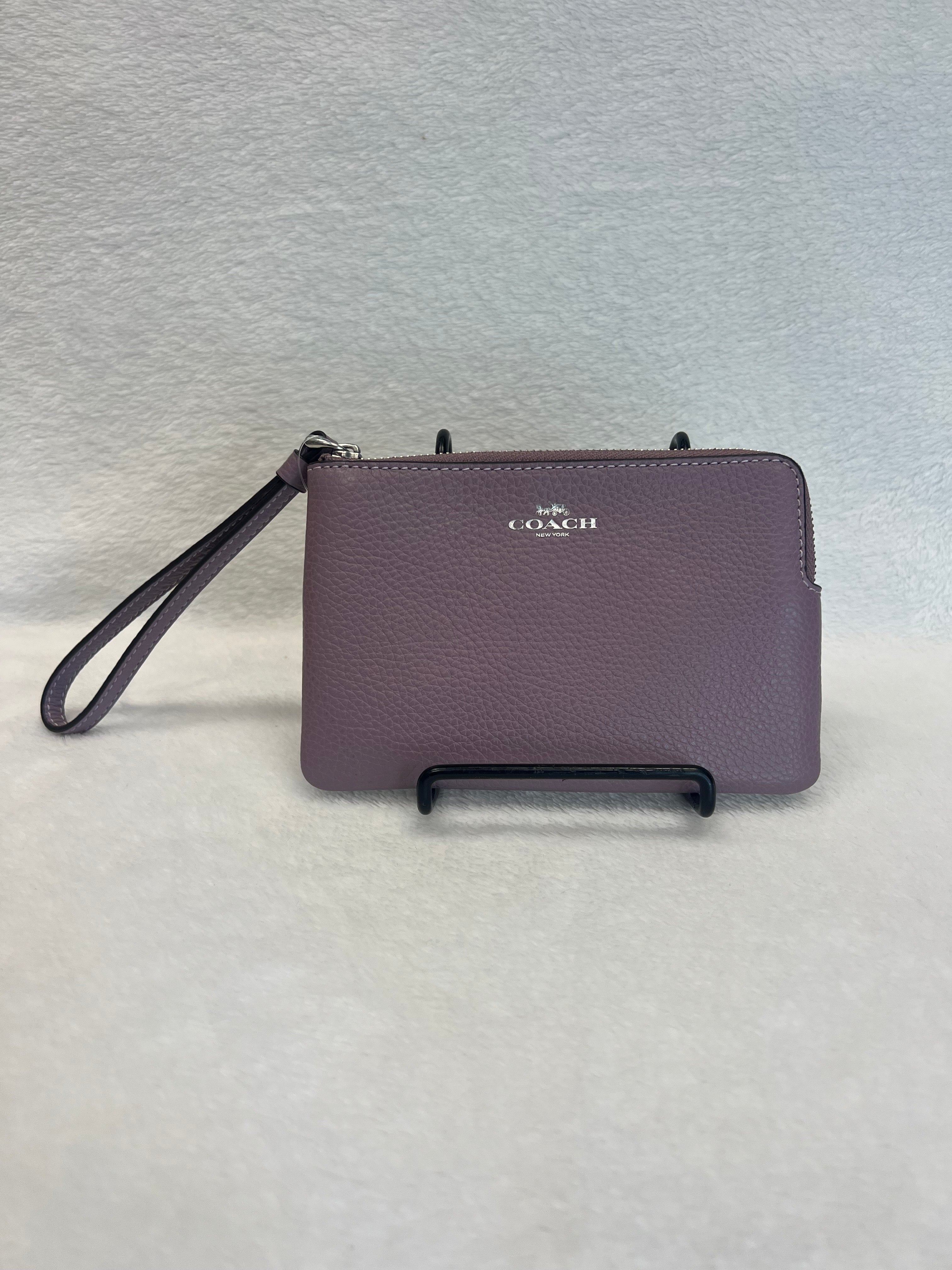 Coach Mauve Wristlet