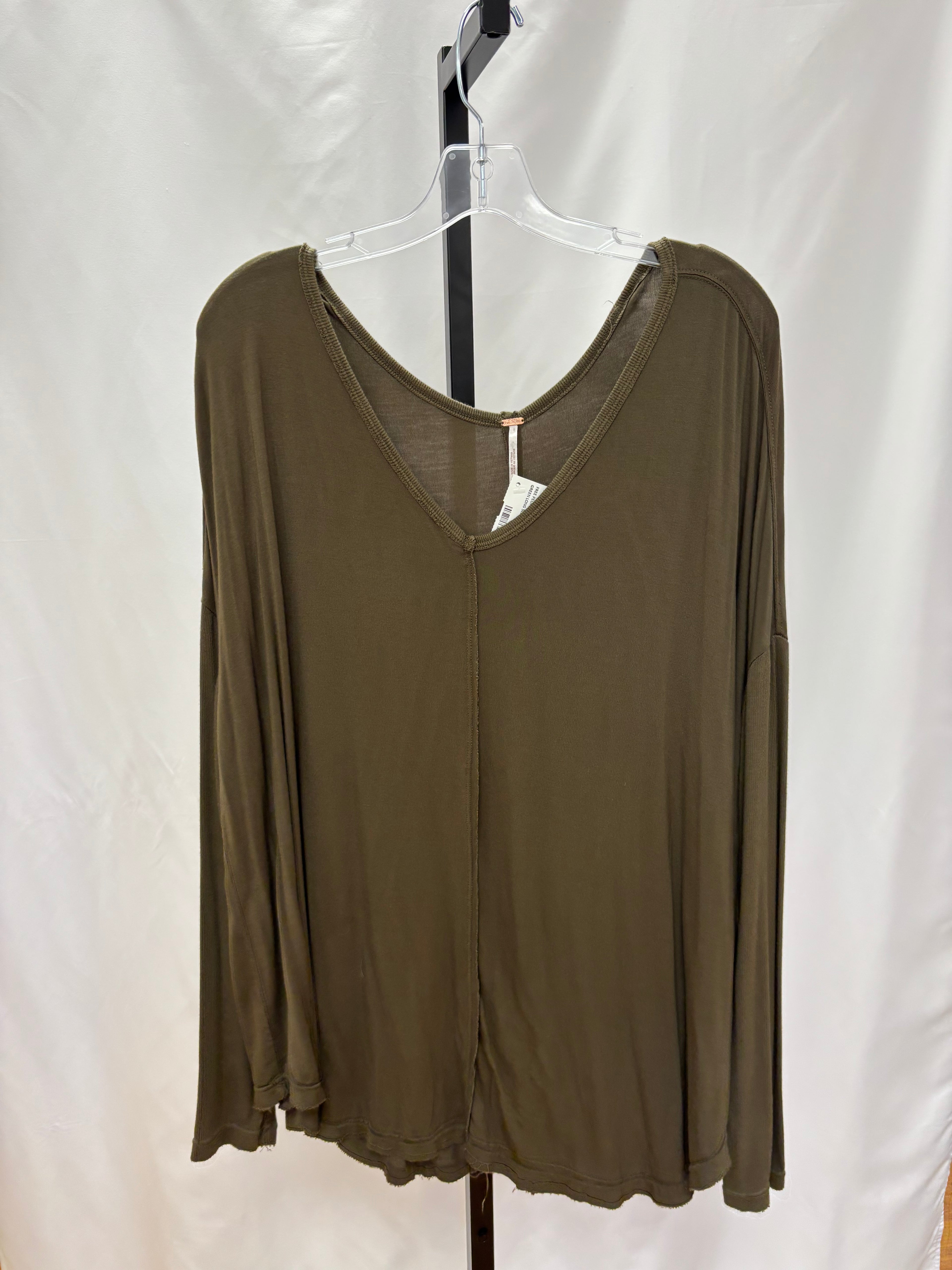 Free People green longsleeve size L