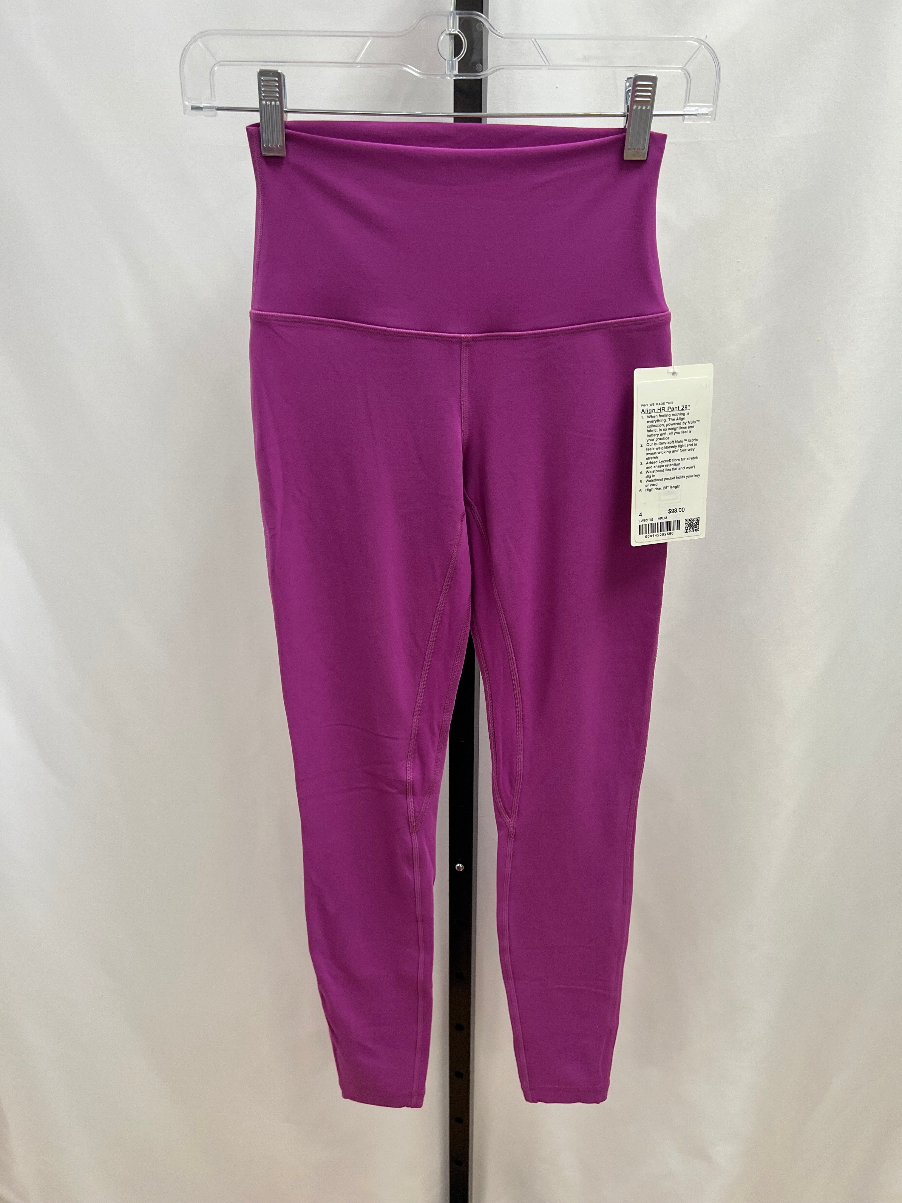 Align HR Pant 28" Size 4 NWT