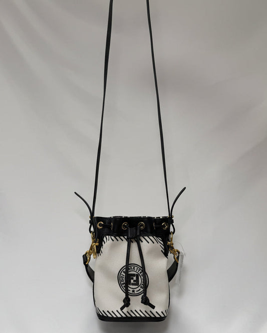 Fendi Mon Tresor Canvas Bag As Is-8/10 Condition
