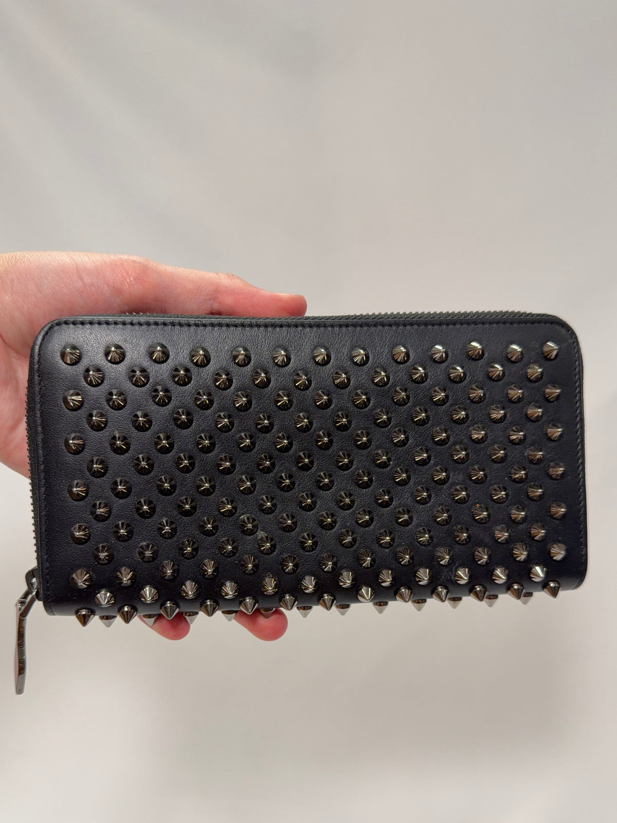 Christian Louboutin Panettone Zip Around Wallet-9/10 Condition