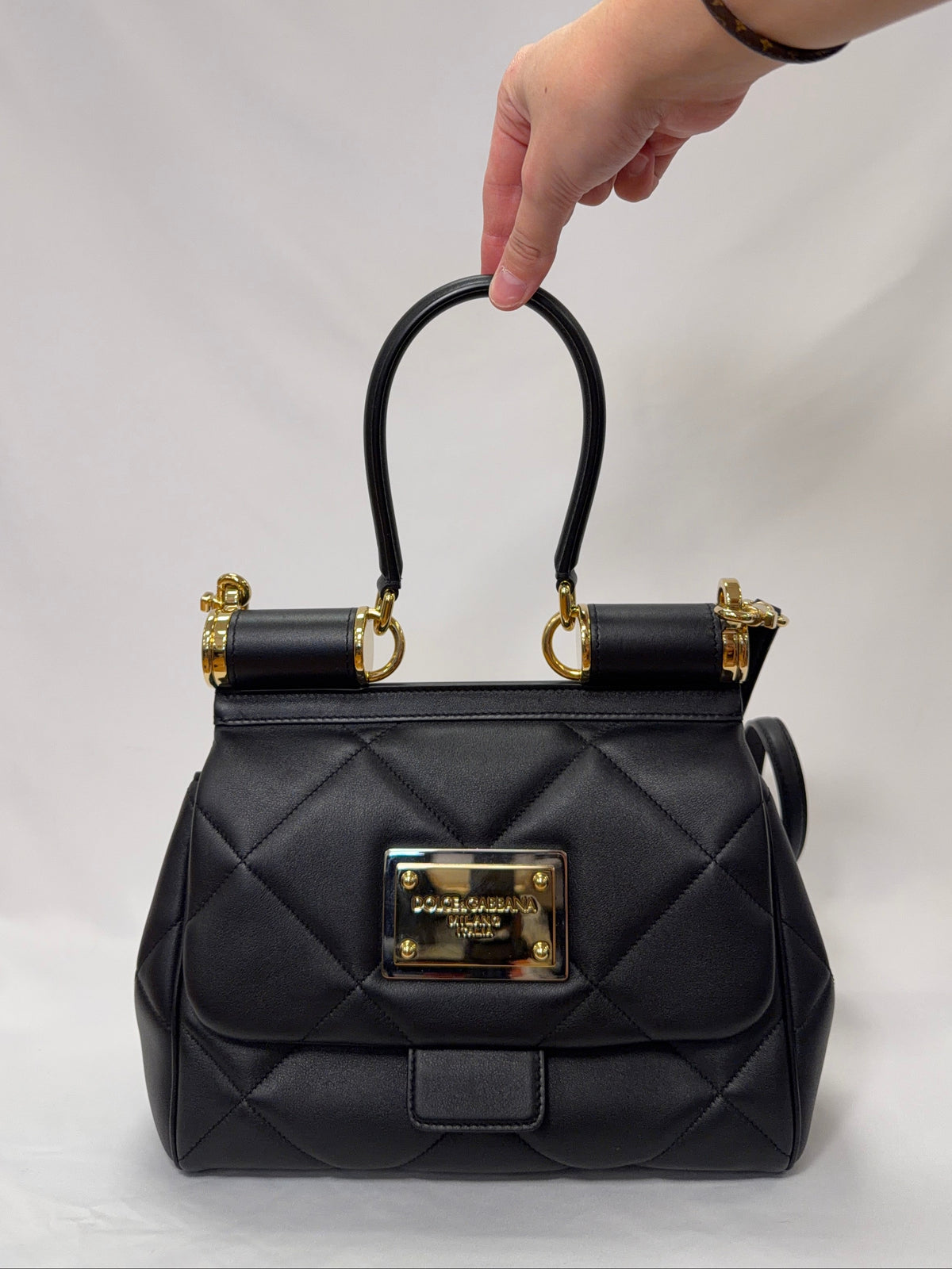 Dolce & Gabbana Black Silicy Bag-9.5/10 Condition