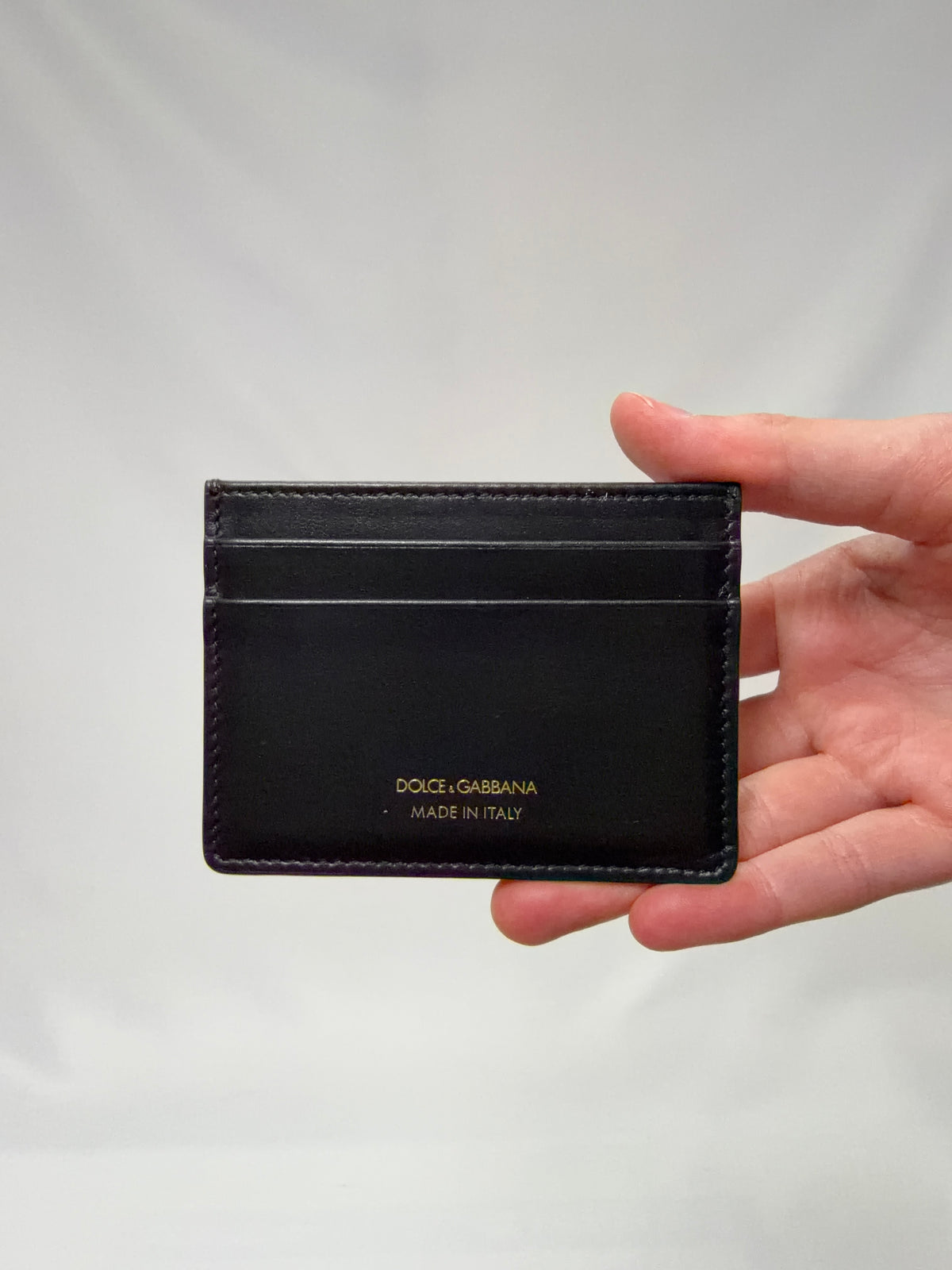 Dolce & Gabbana Black Card Holder-10/10 Condition