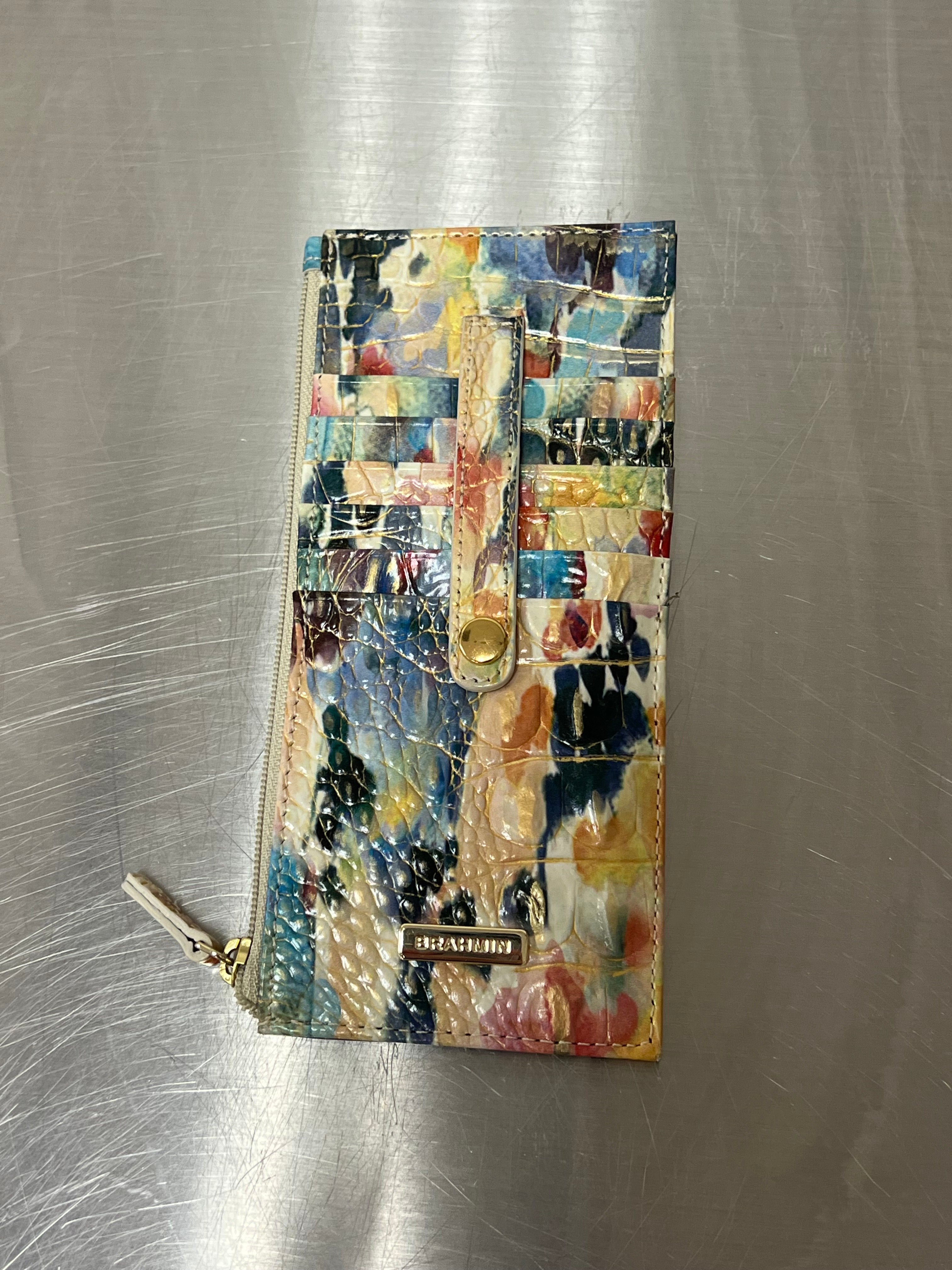 Brahmin Patterned Wallet