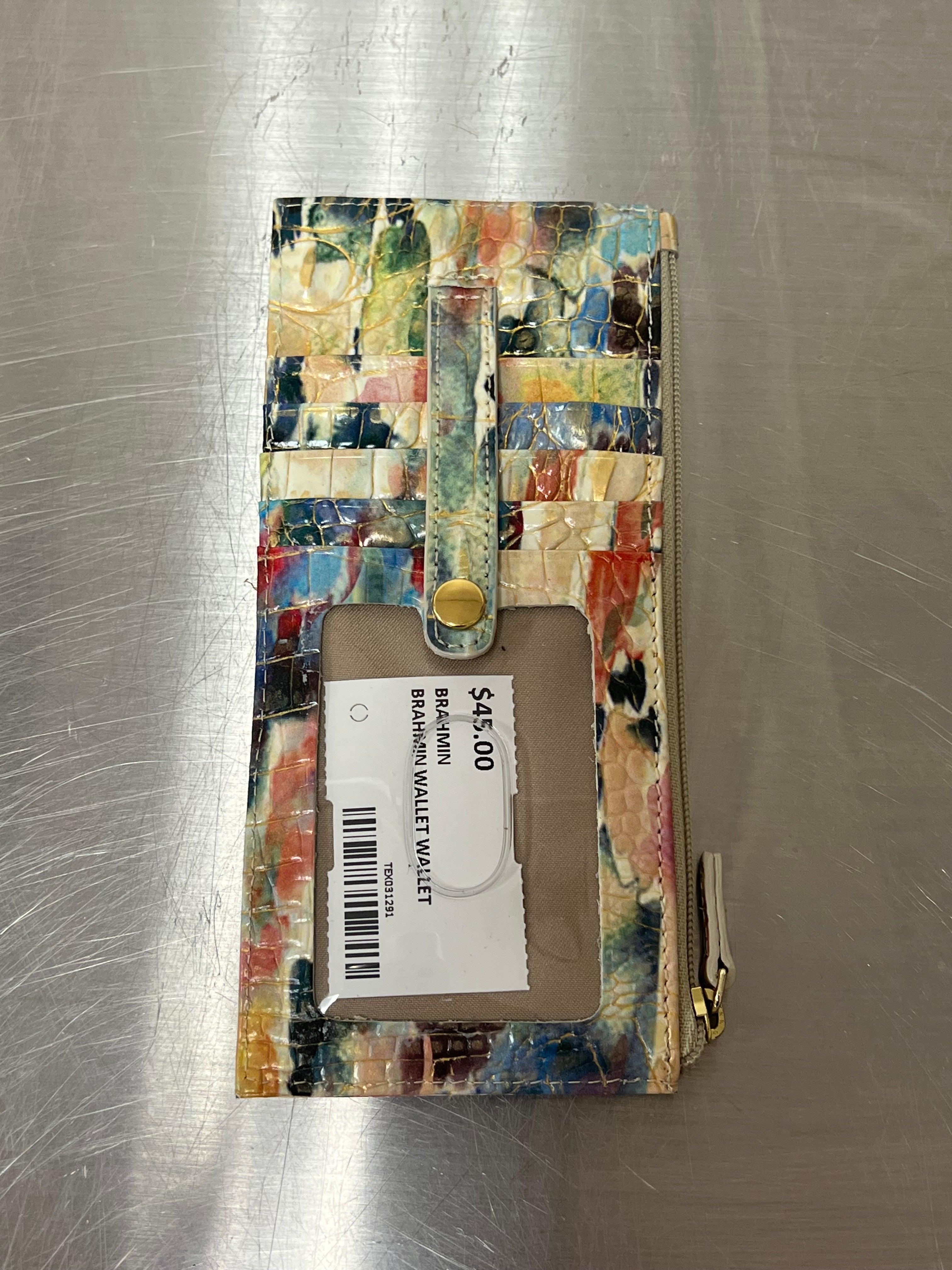 Brahmin Patterned Wallet