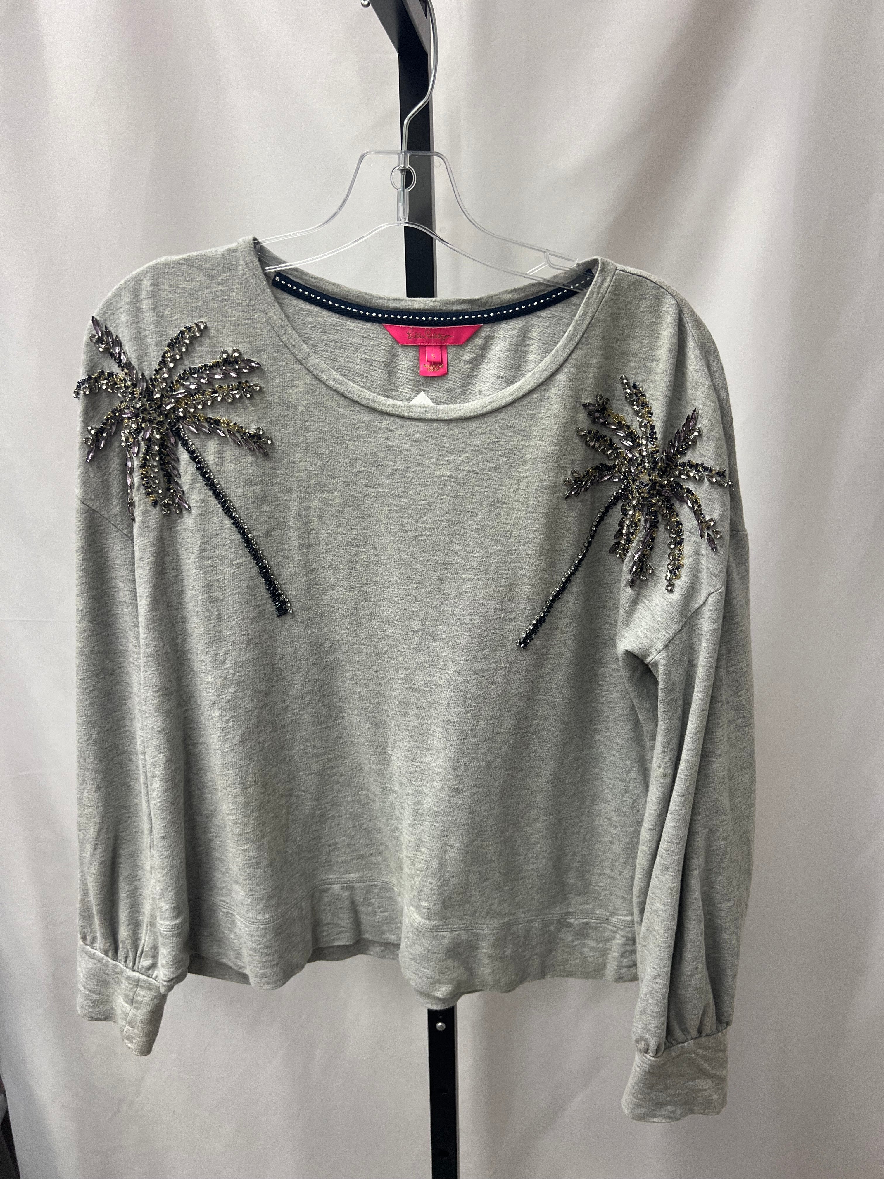 Lilly Pulitzer Palm Tree Long Sleeve Size S