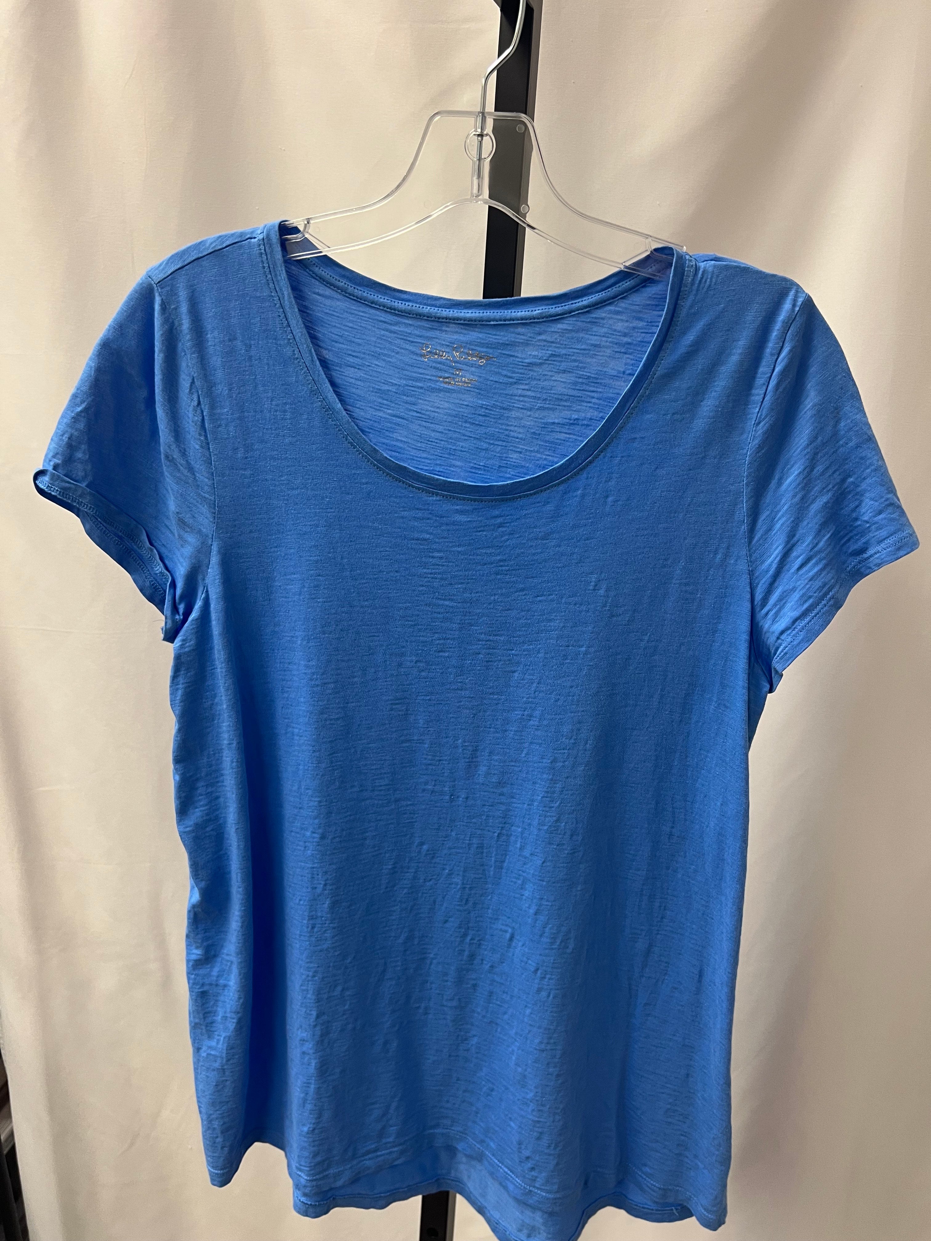 Lilly Pulitzer Blue Shirt Size M