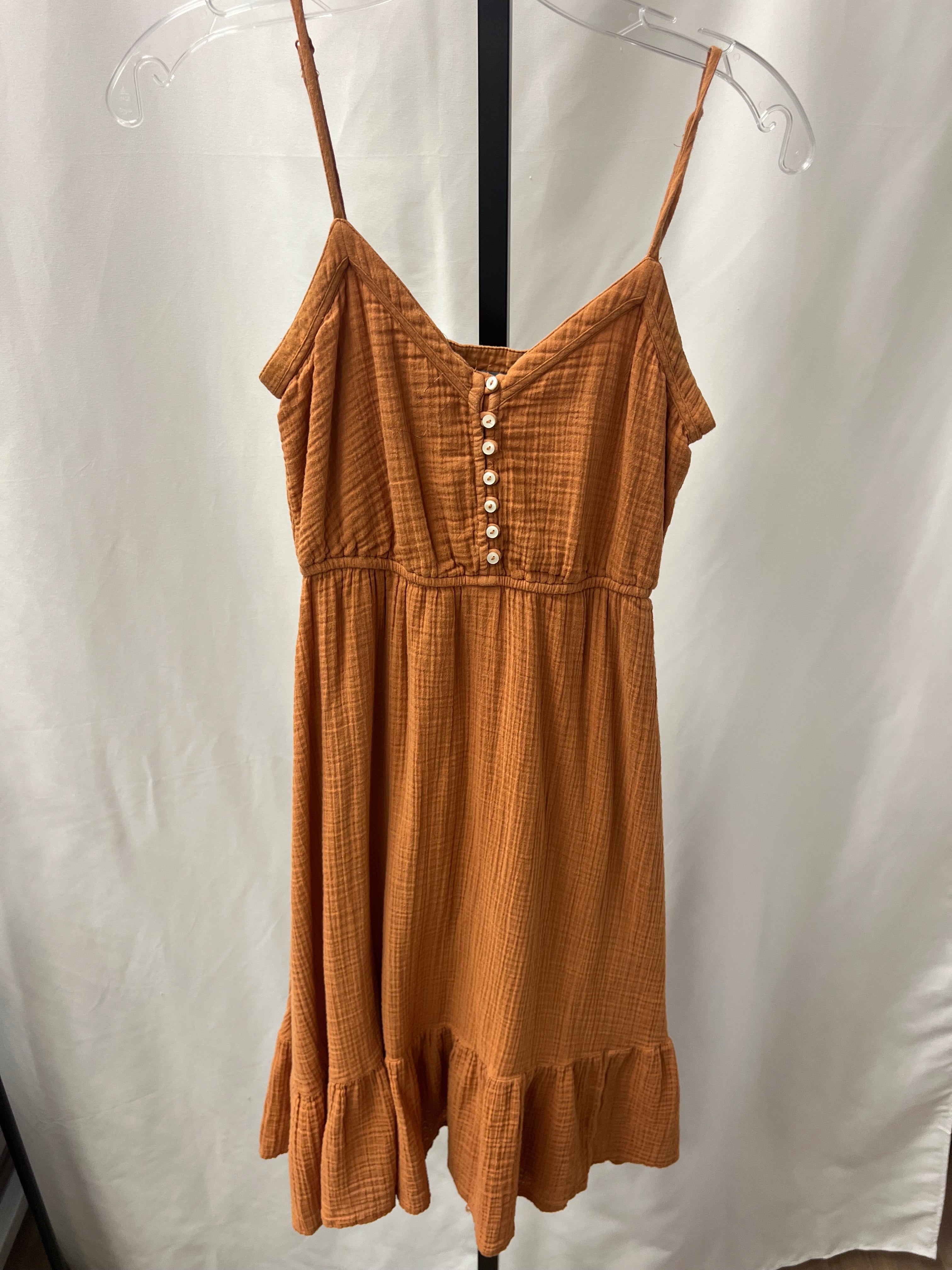 Aerie Orange Dress Size XS
