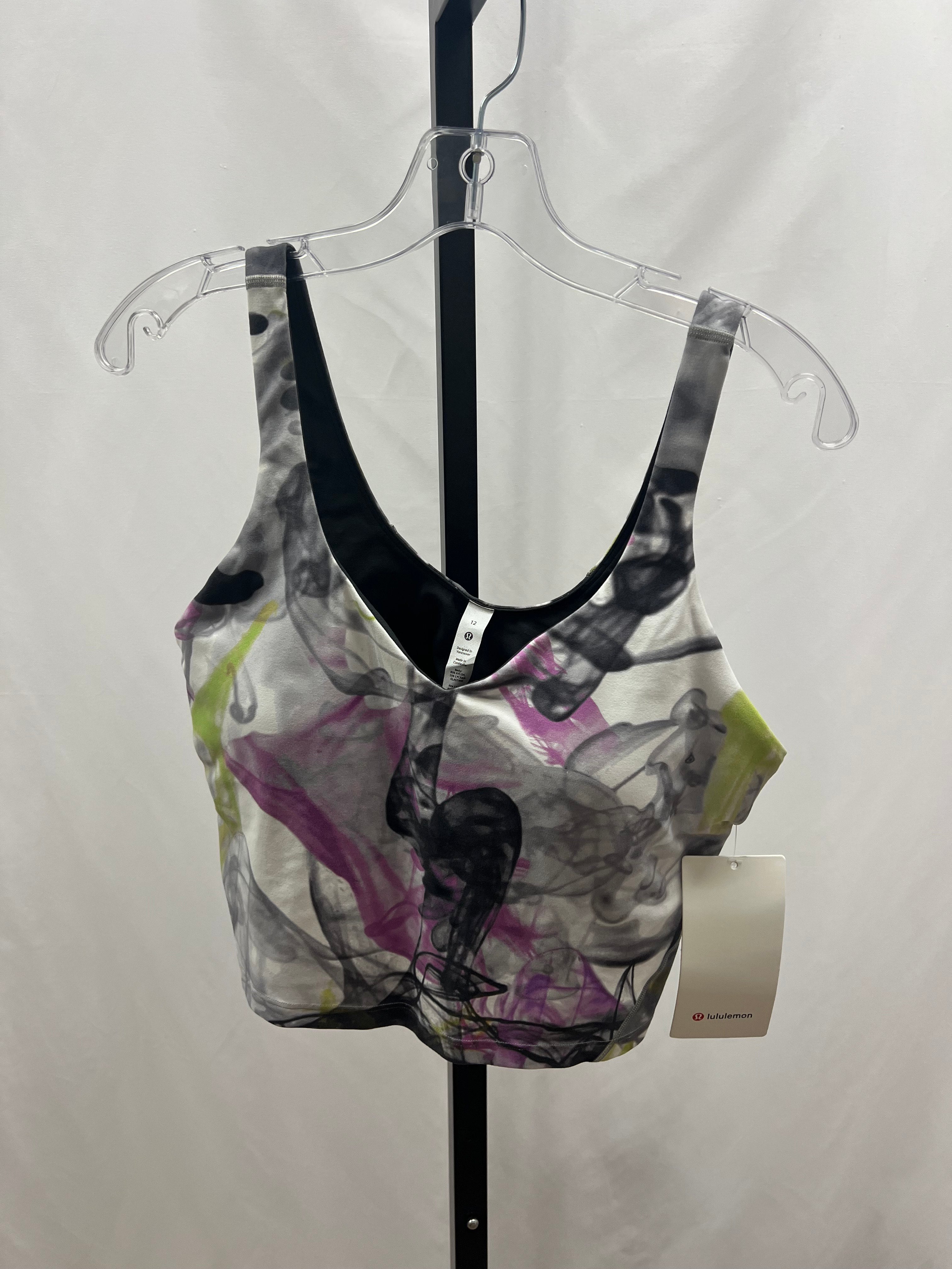 Lululemon Throwback Print Align Tank NWT Size 12