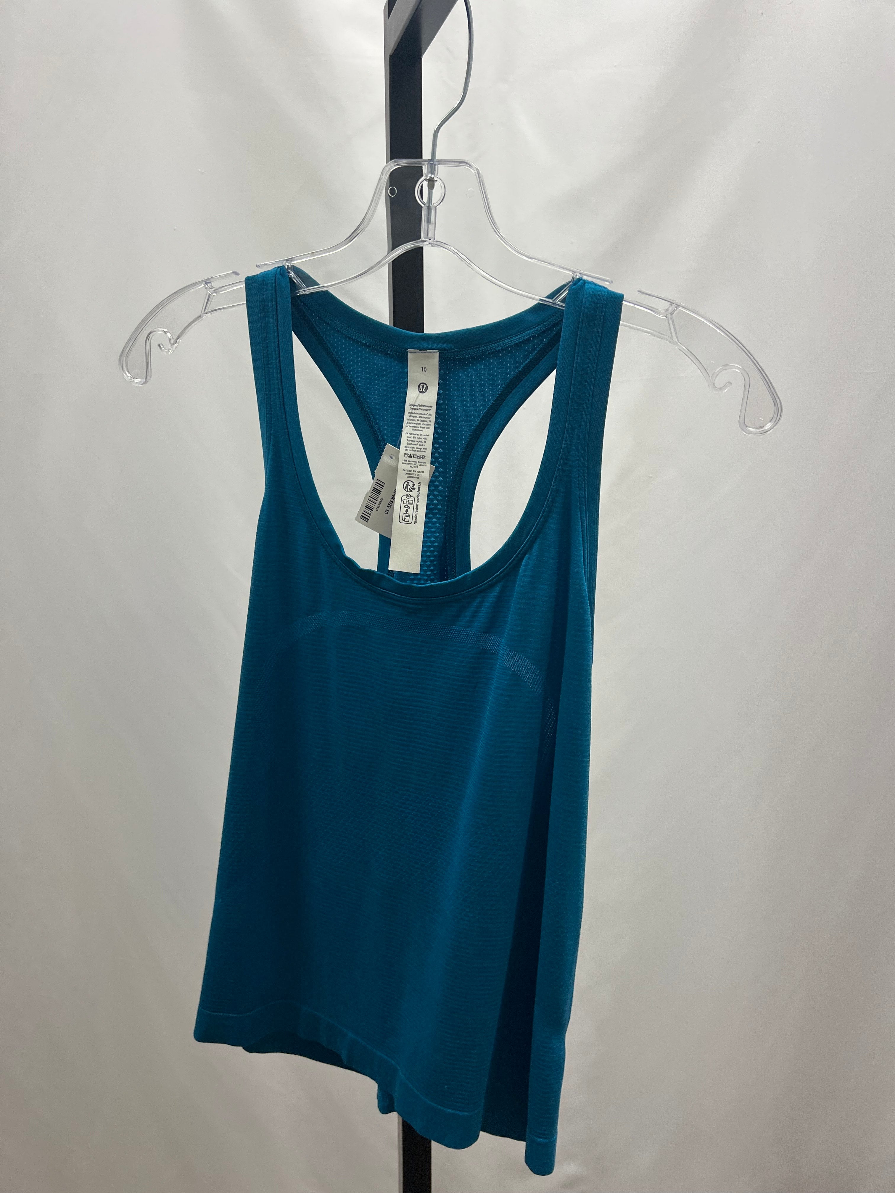 Lululemon Blue Swiftly Tank Size 10