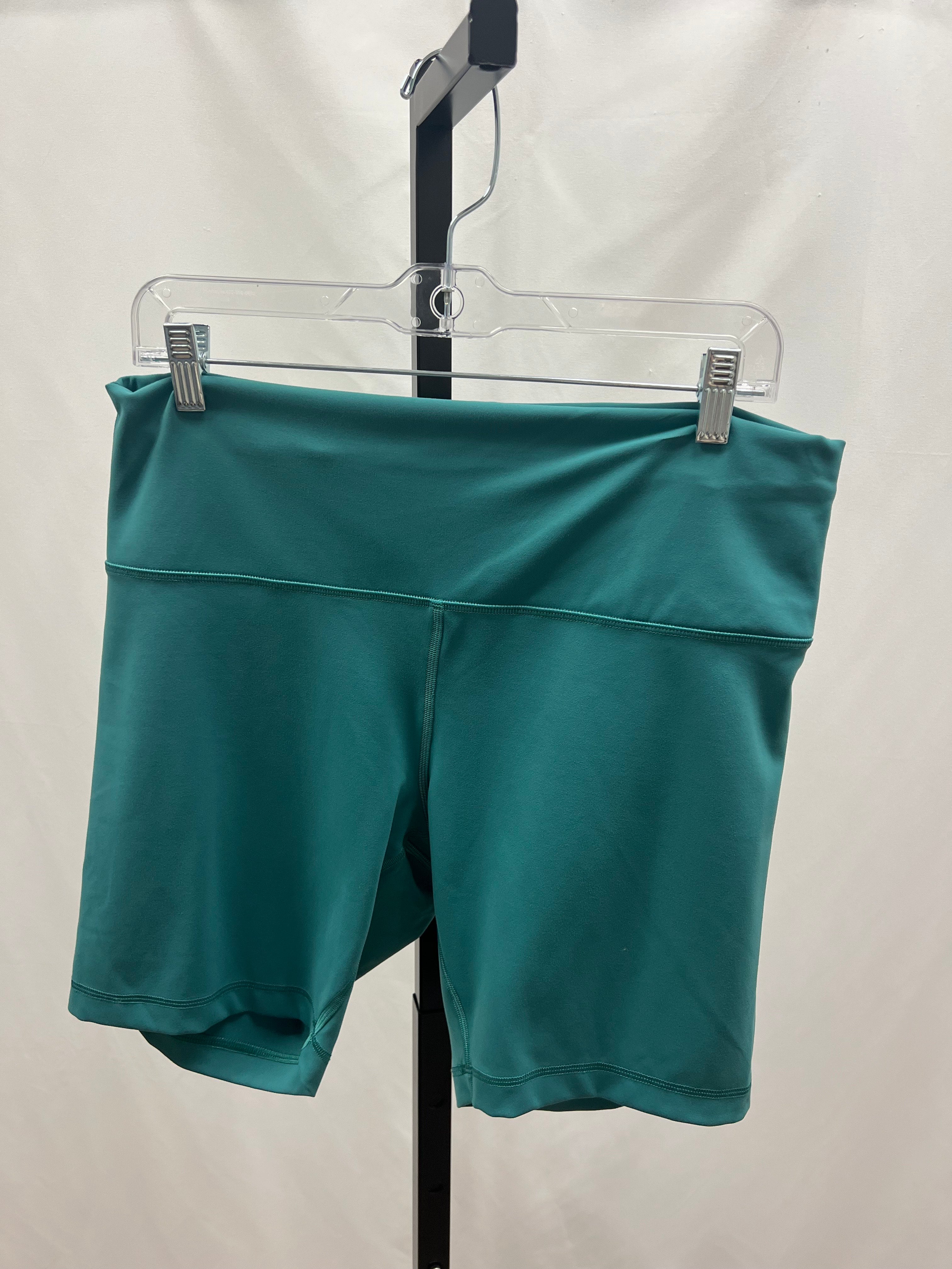 Lululemon Teal Biker Shorts Size 16