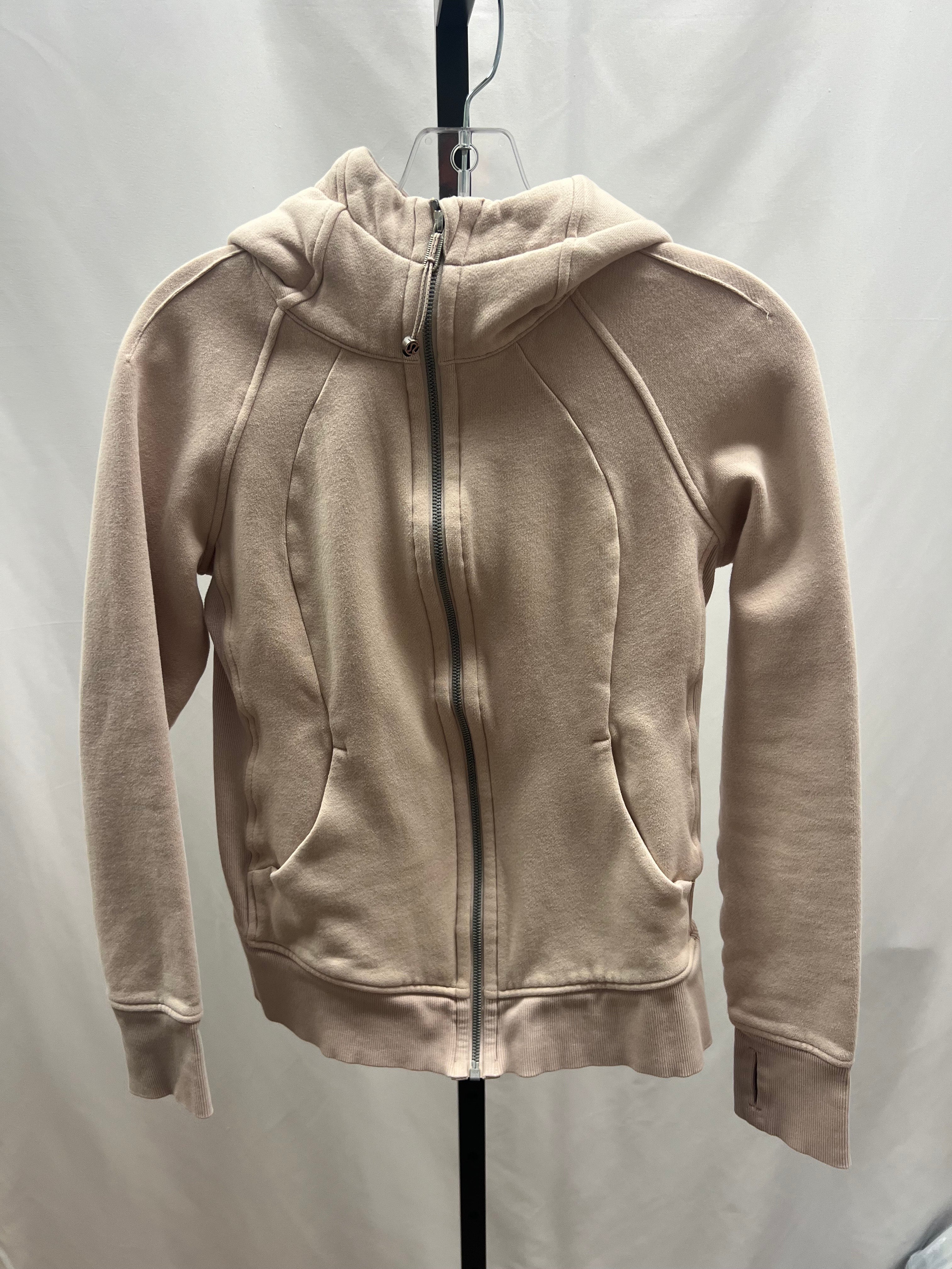 Lululemon Pink Scuba Jacket Size 6