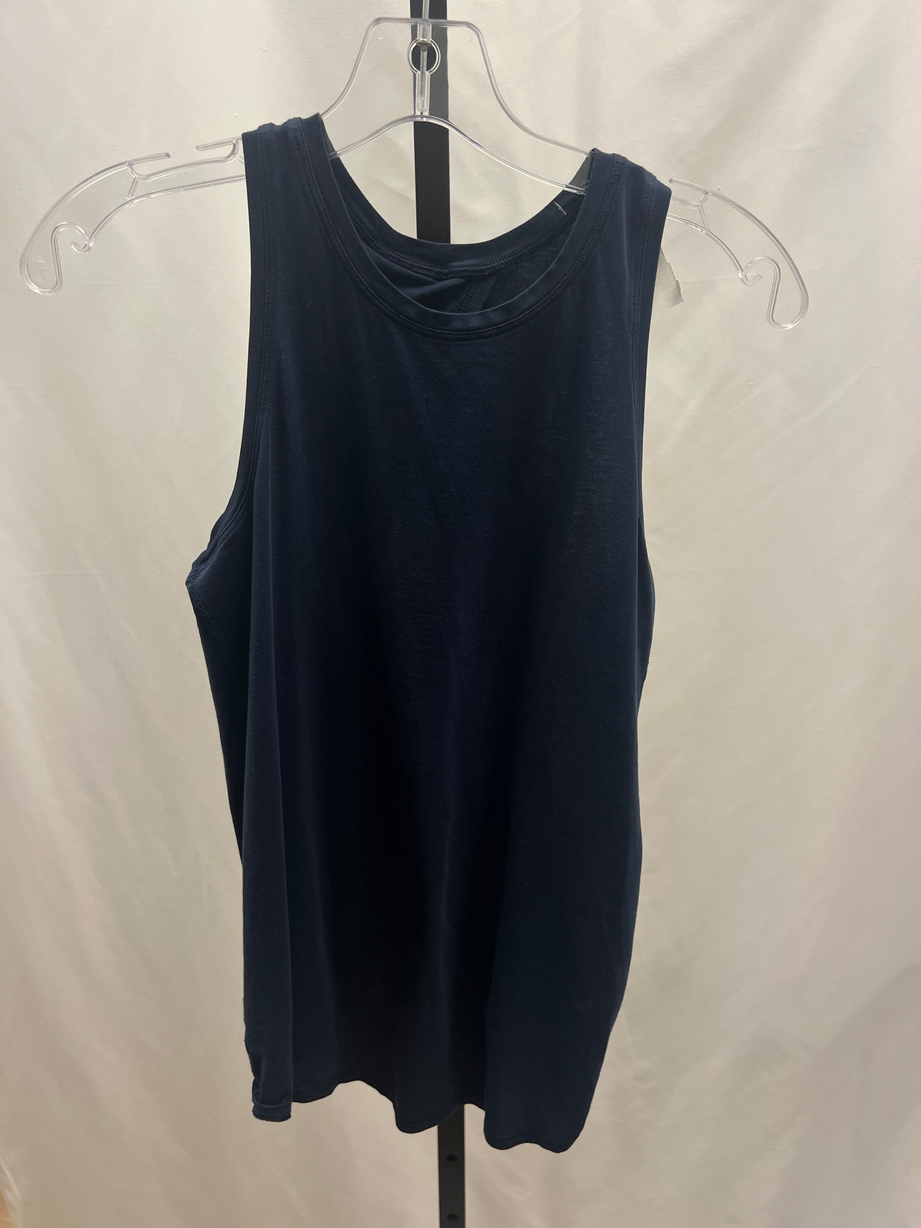 Lululemon Navy Tie Back Tank Top Size S
