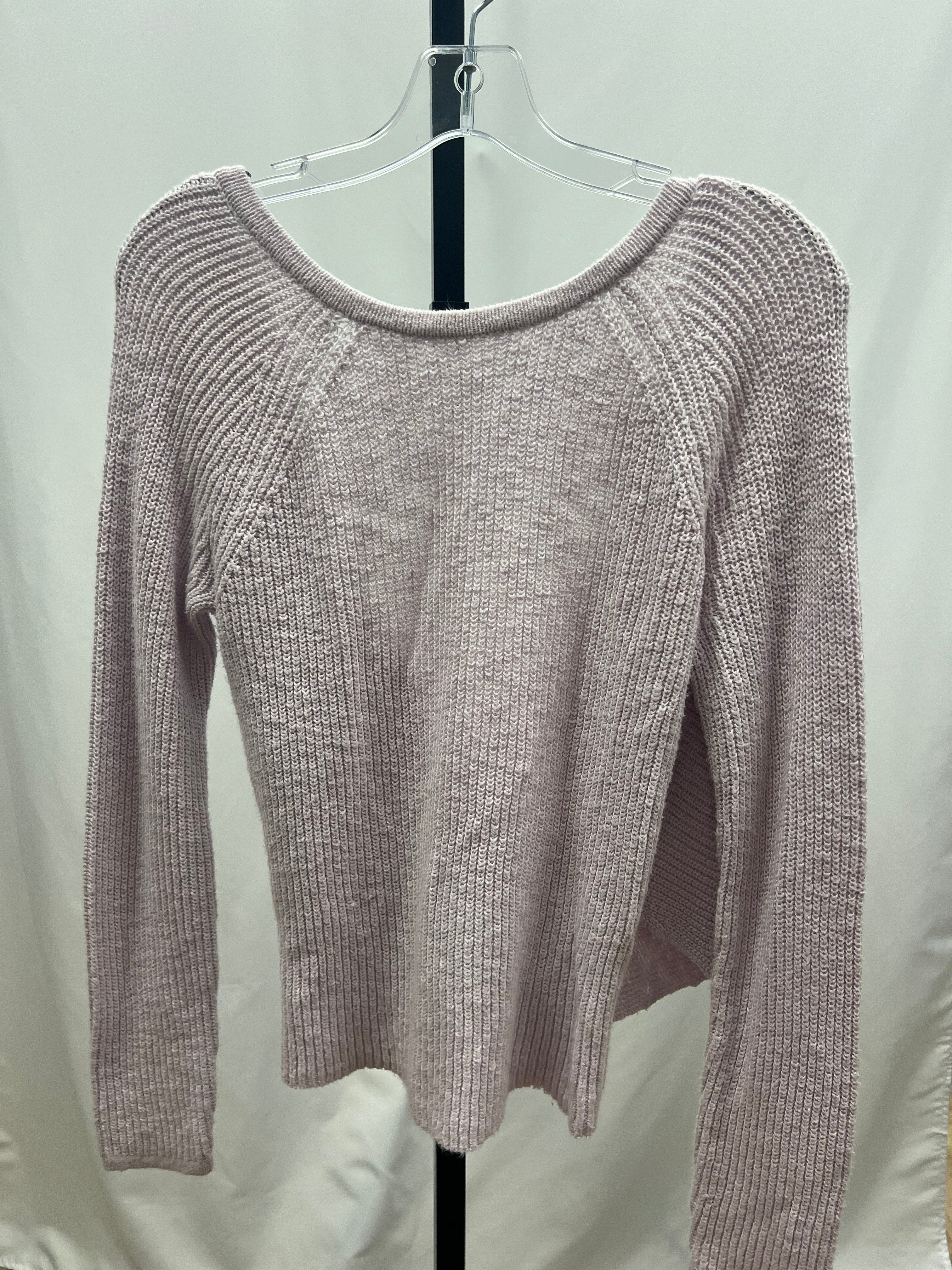 Aerie Lilac Open Back Sweater Size XS